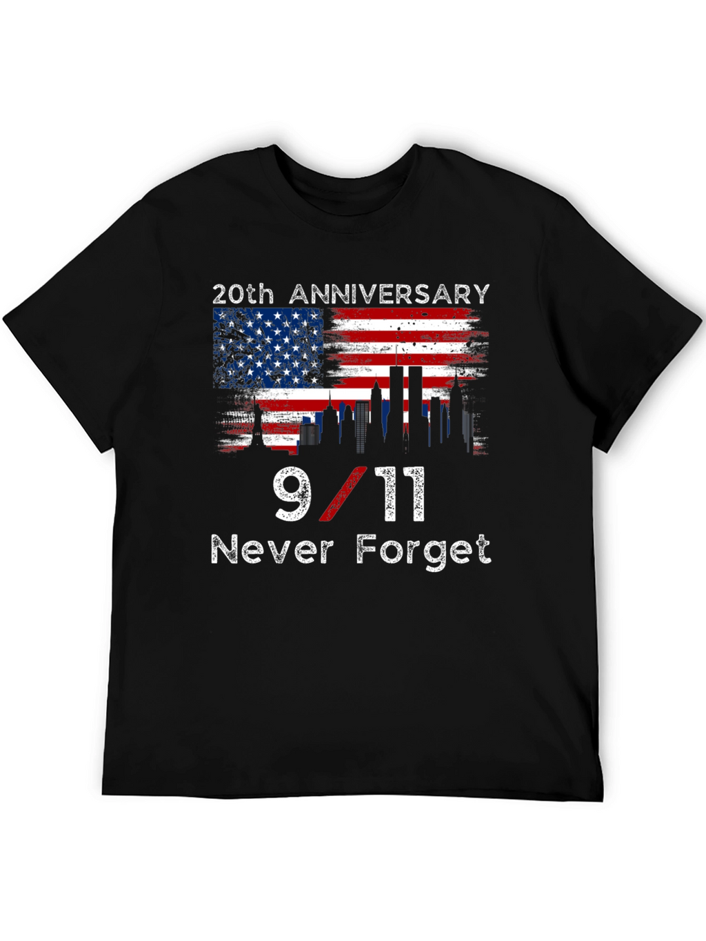 9/11 20th Anniversary Never Forget T-Shirt