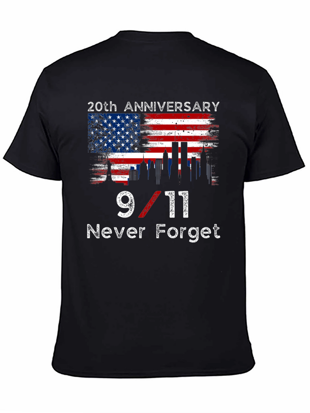 9/11 20th Anniversary Never Forget T-Shirt
