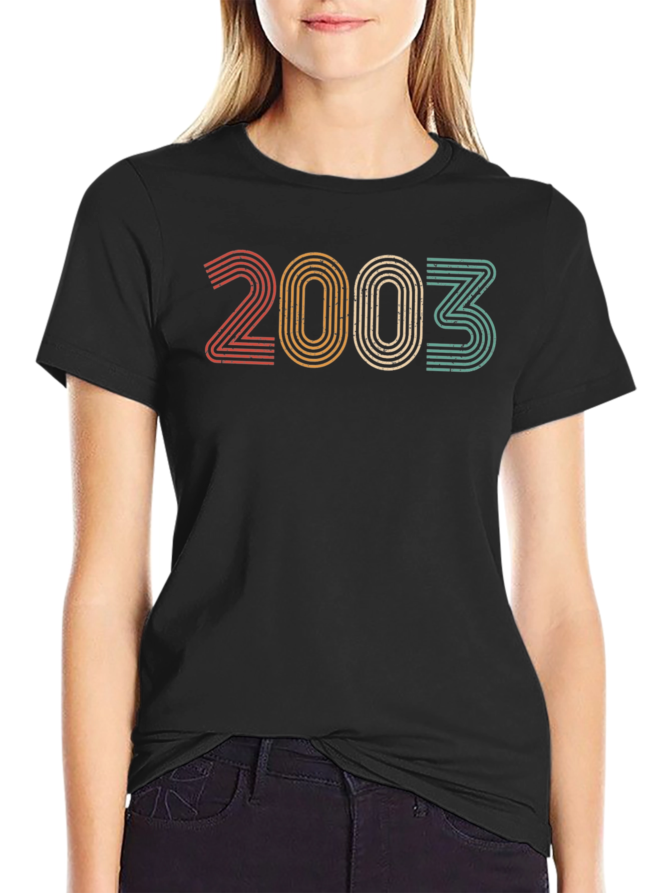 Vintage 2003 Graphic Tee - Retro Style Birthday Shirt