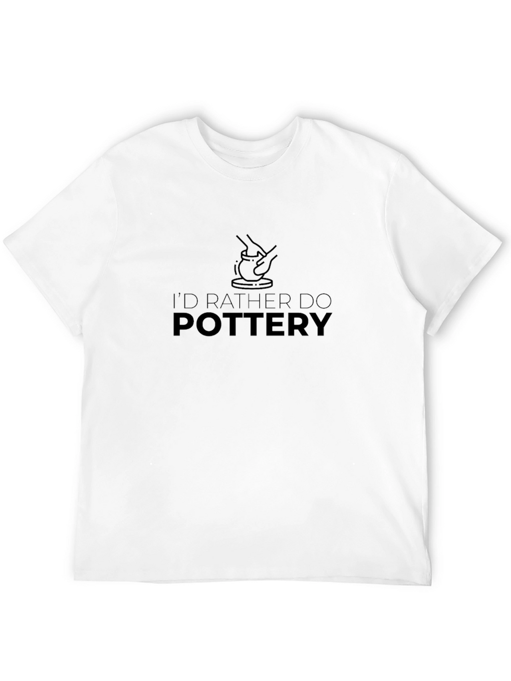Pottery Lovers Black T-Shirt
