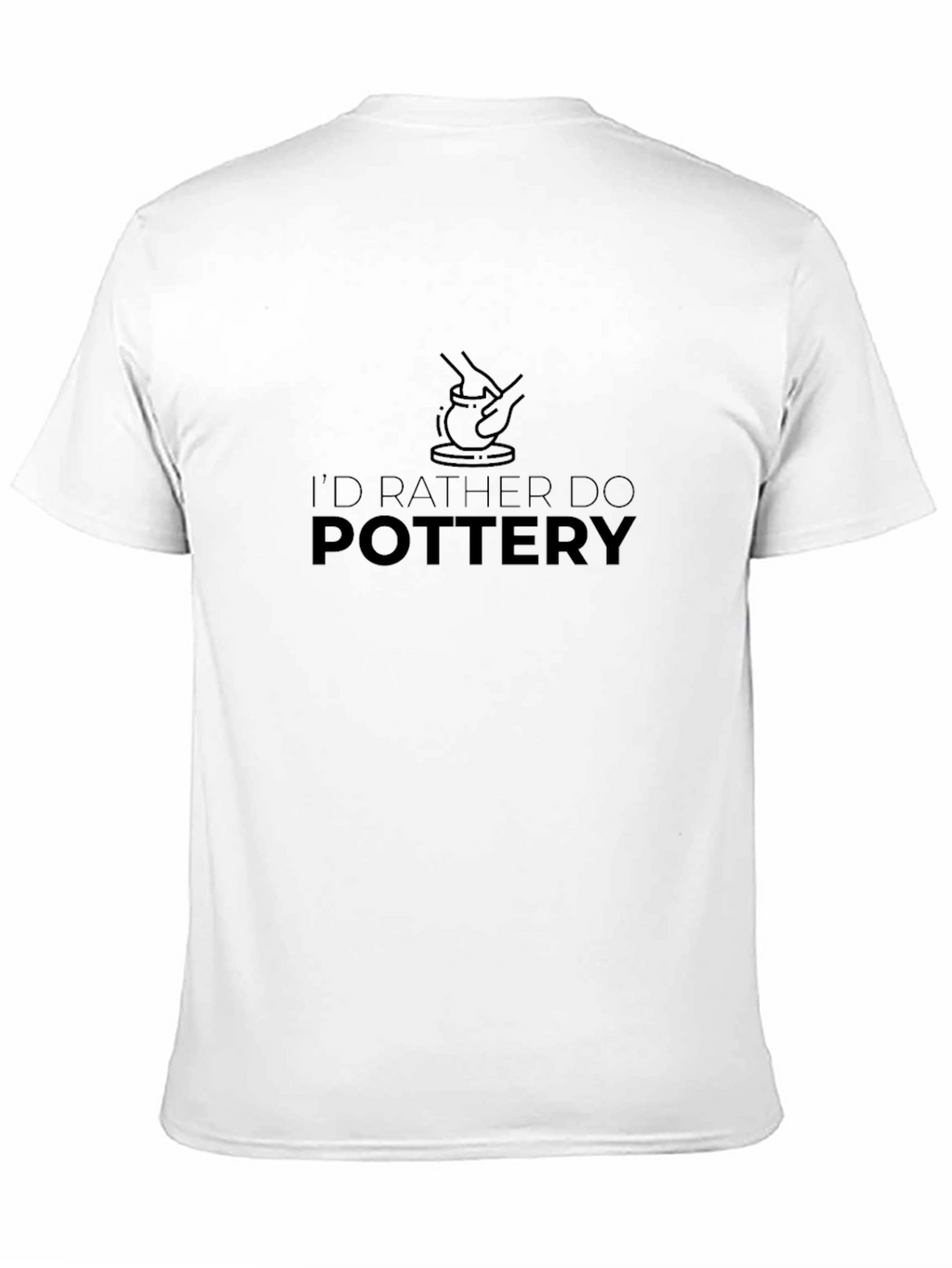 Pottery Lovers Black T-Shirt