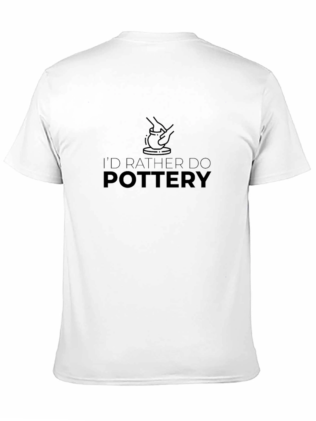 Pottery Lovers Black T-Shirt