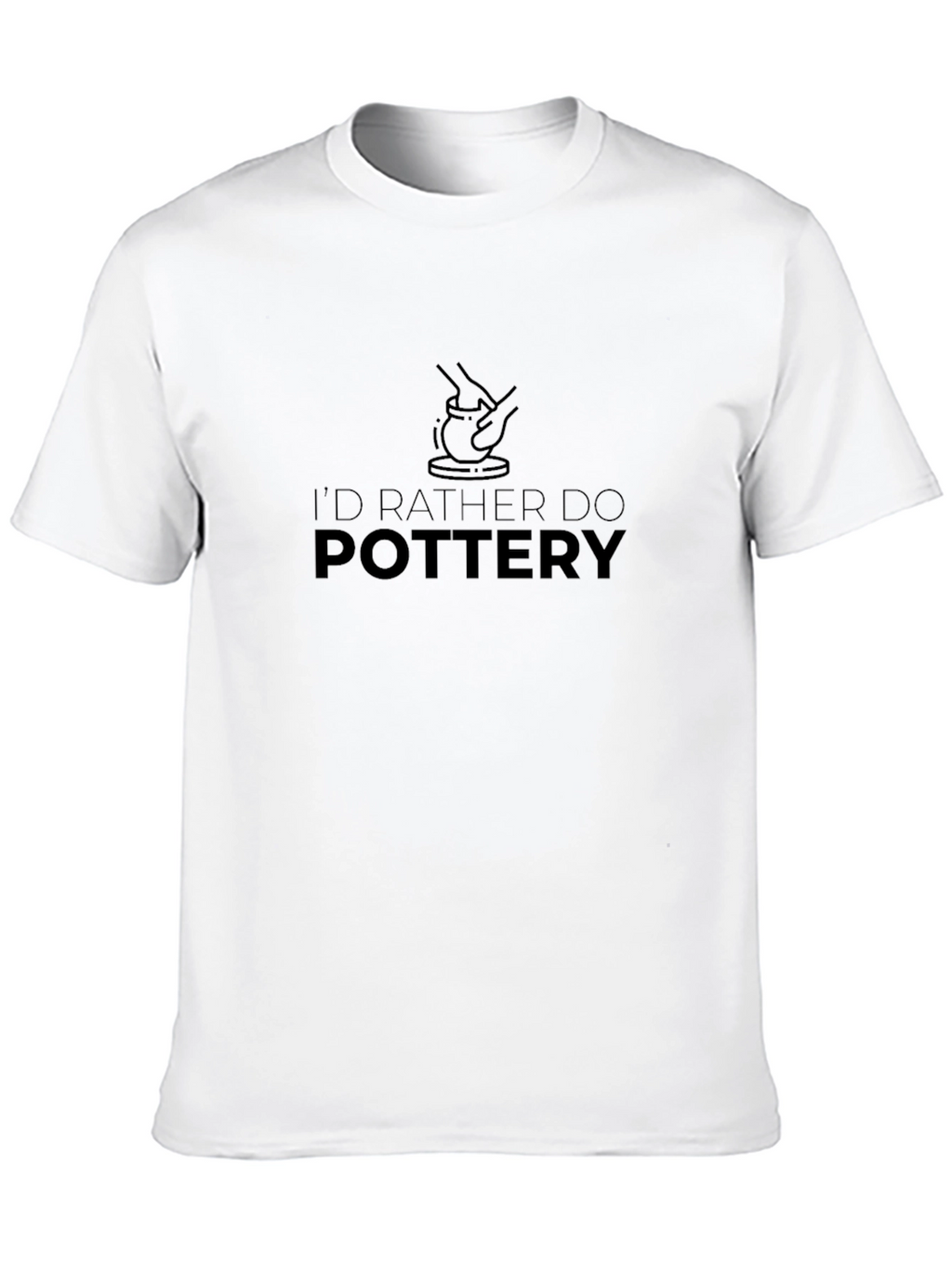 Pottery Lovers Black T-Shirt