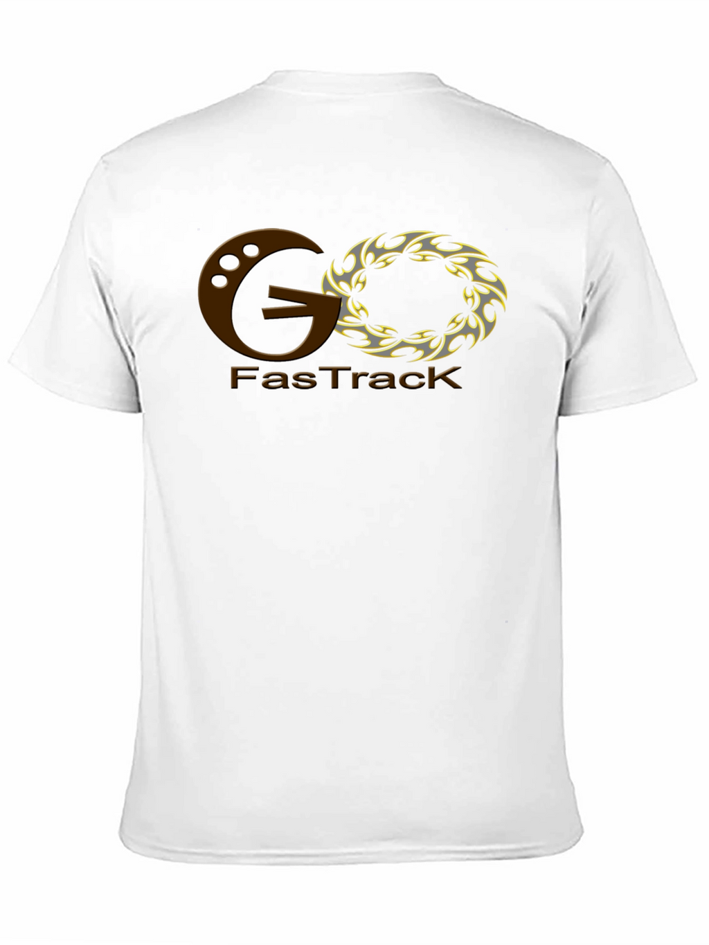 GO FasTrack Graphic Tee - Black Cotton Blend