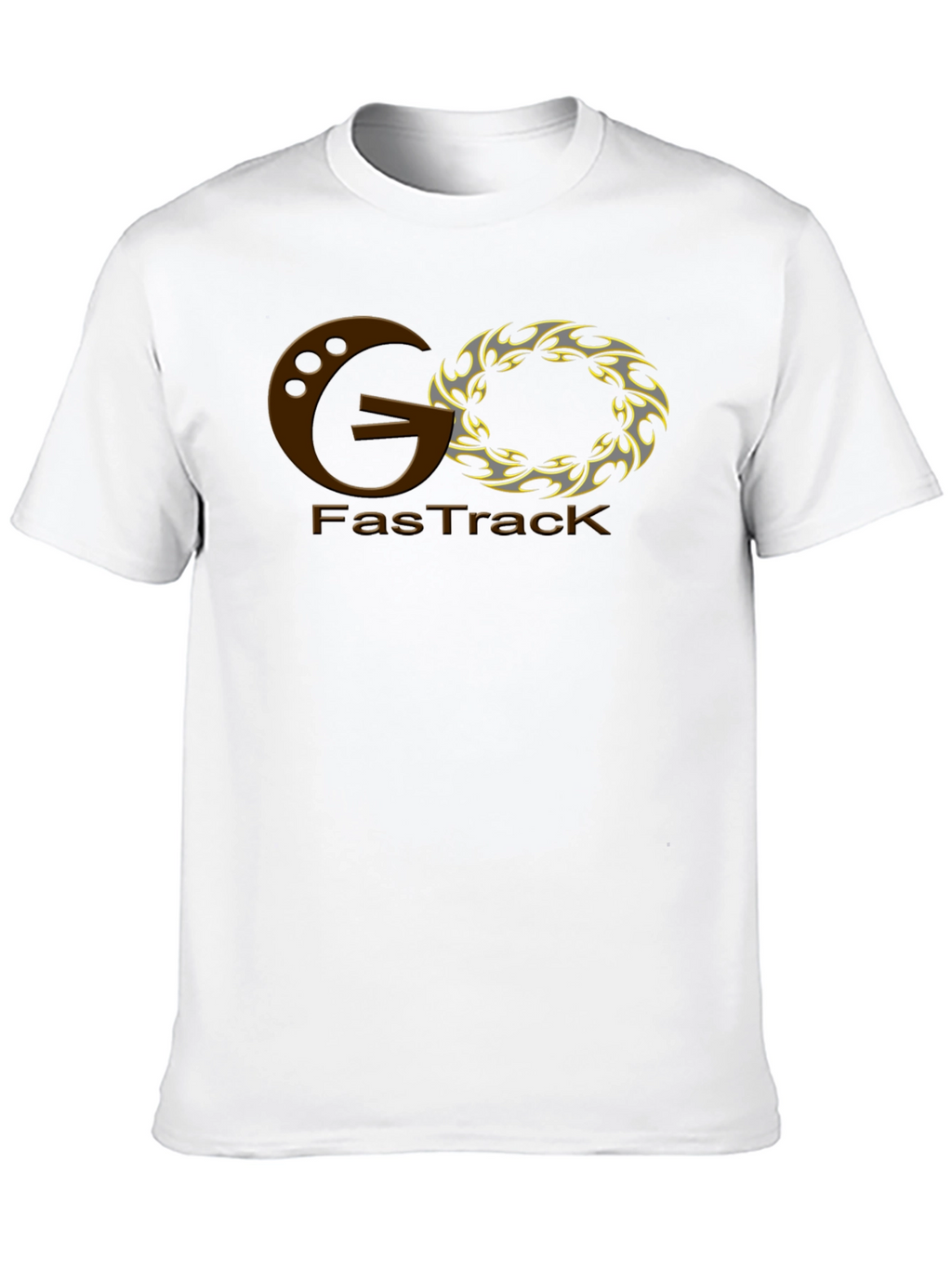 GO FasTrack Graphic Tee - Black Cotton Blend