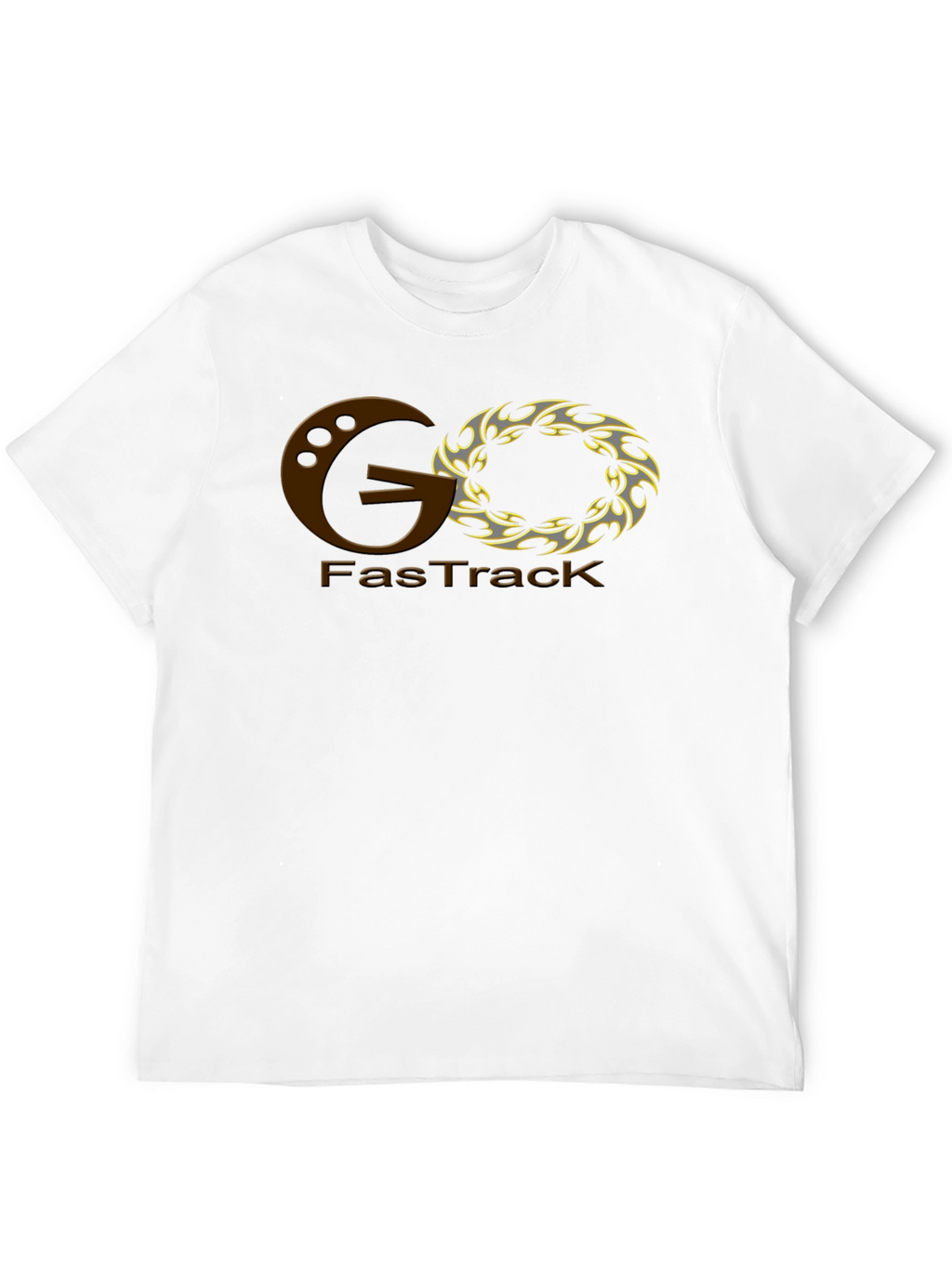 GO FasTrack Graphic Tee - Black Cotton Blend