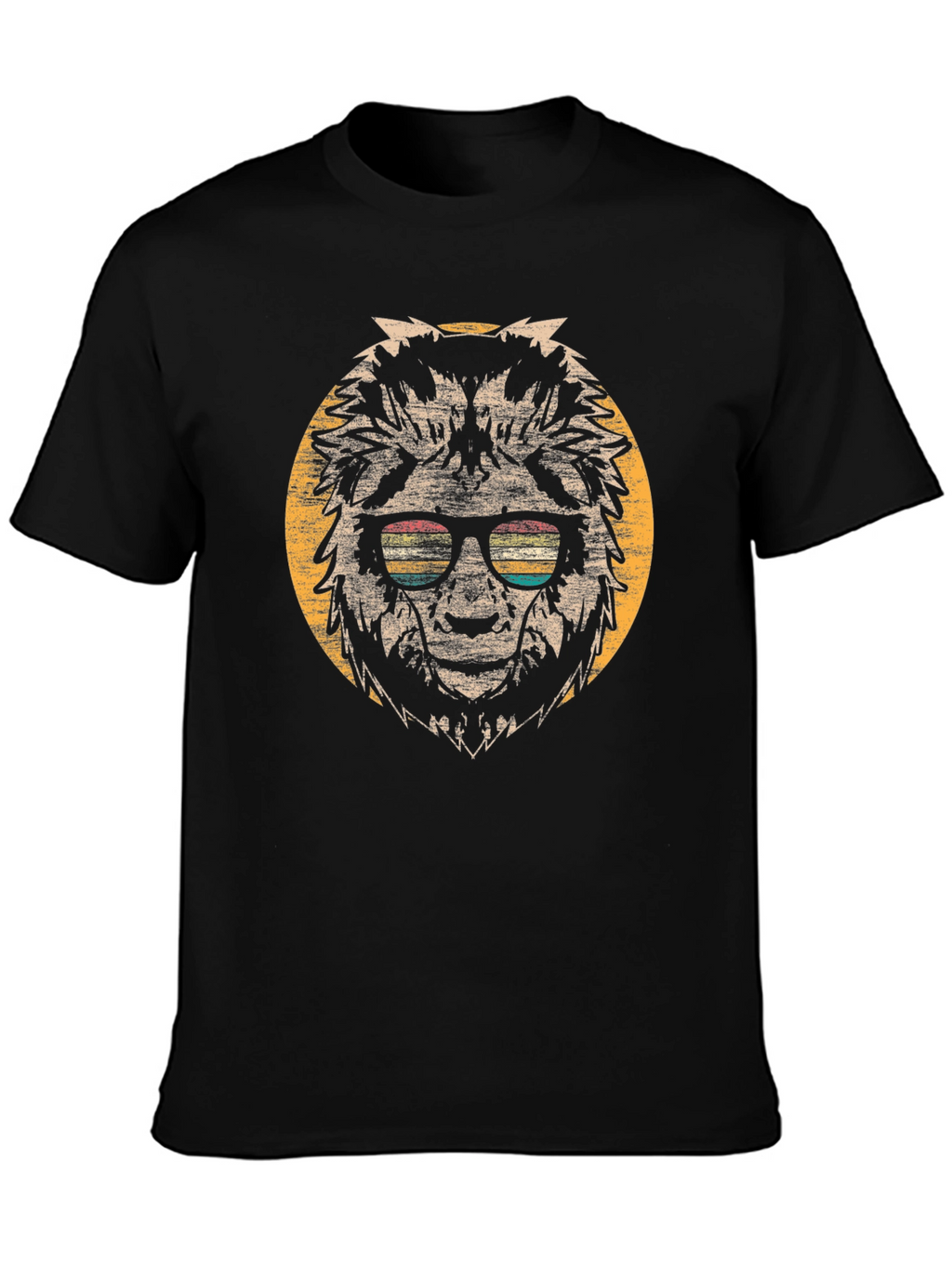 Retro Bigfoot Sunglasses Graphic T-Shirt