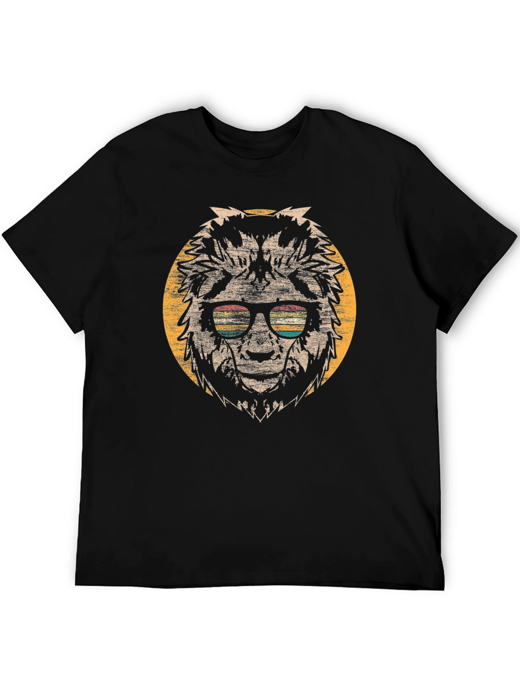Retro Bigfoot Sunglasses Graphic T-Shirt