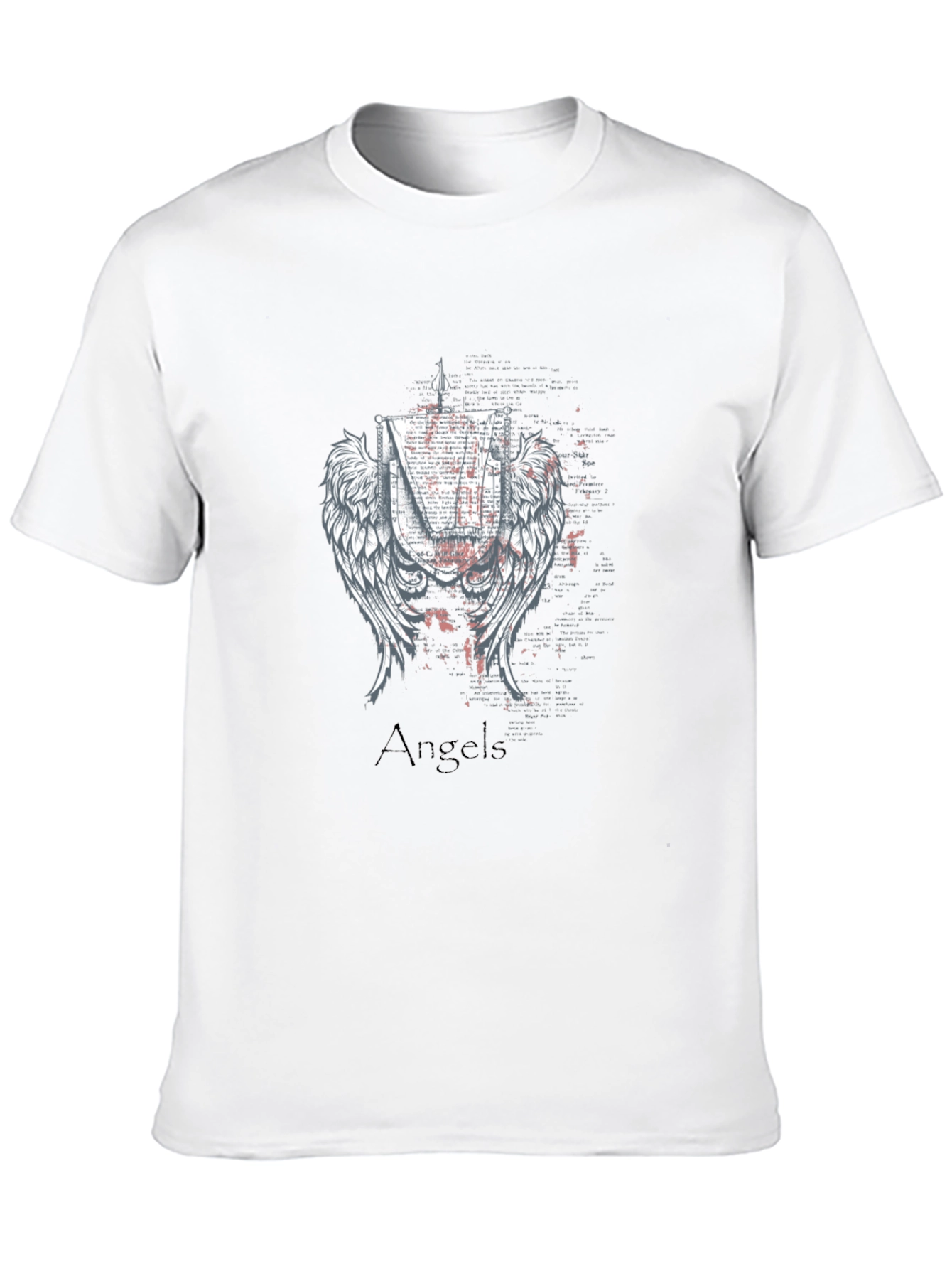 Angels Graphic Print Tee