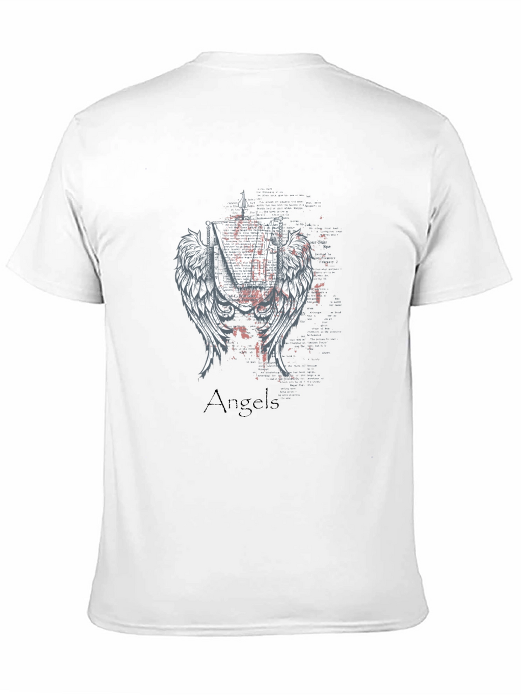 Angels Graphic Print Tee