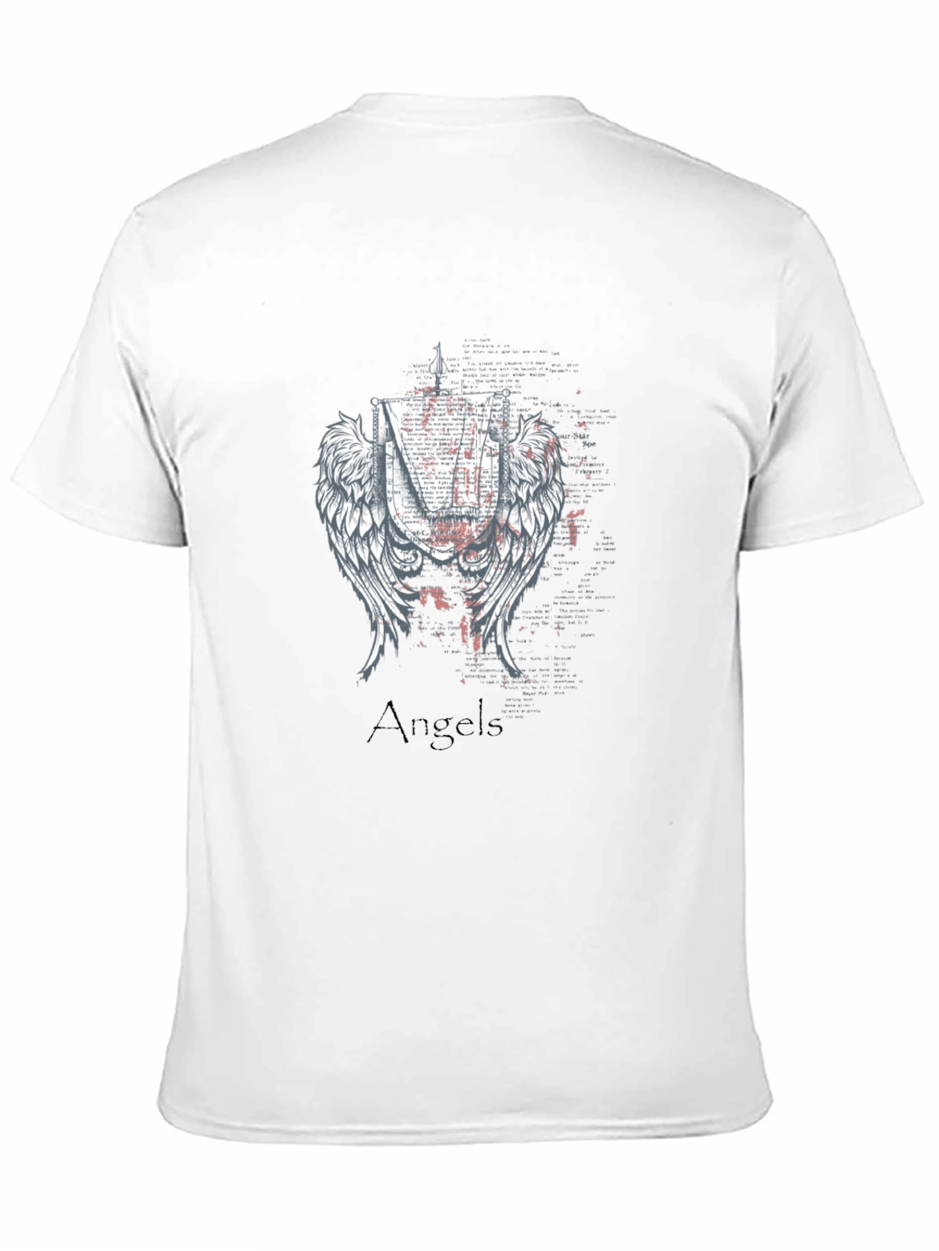 Angels Graphic Print Tee