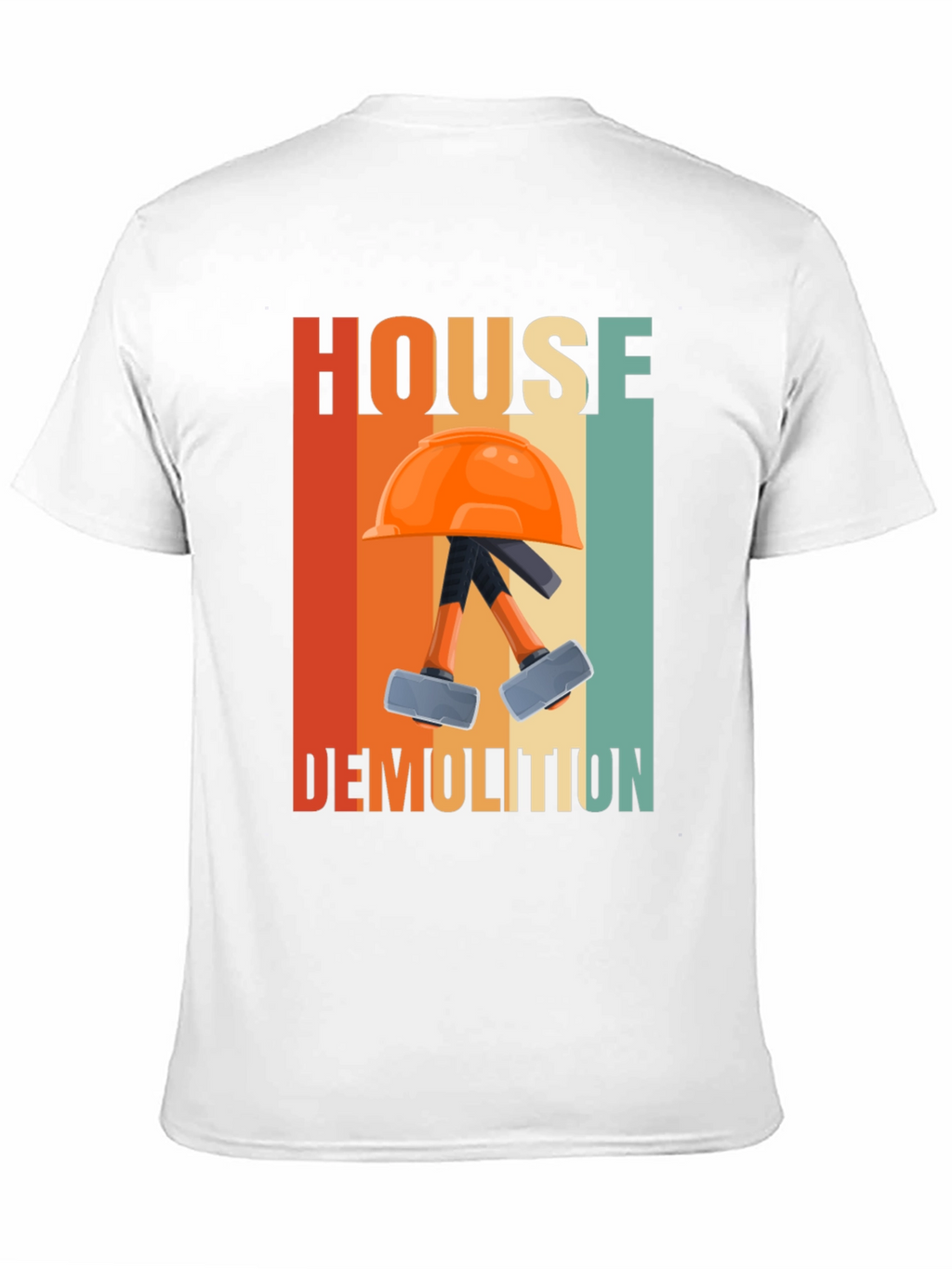 House Demolition T-Shirt - Retro Construction Tee