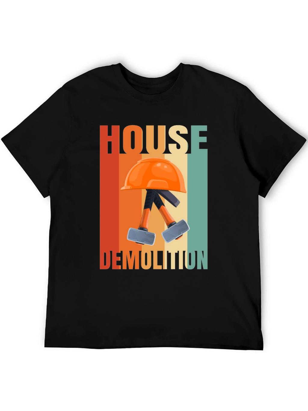House Demolition T-Shirt - Retro Construction Tee