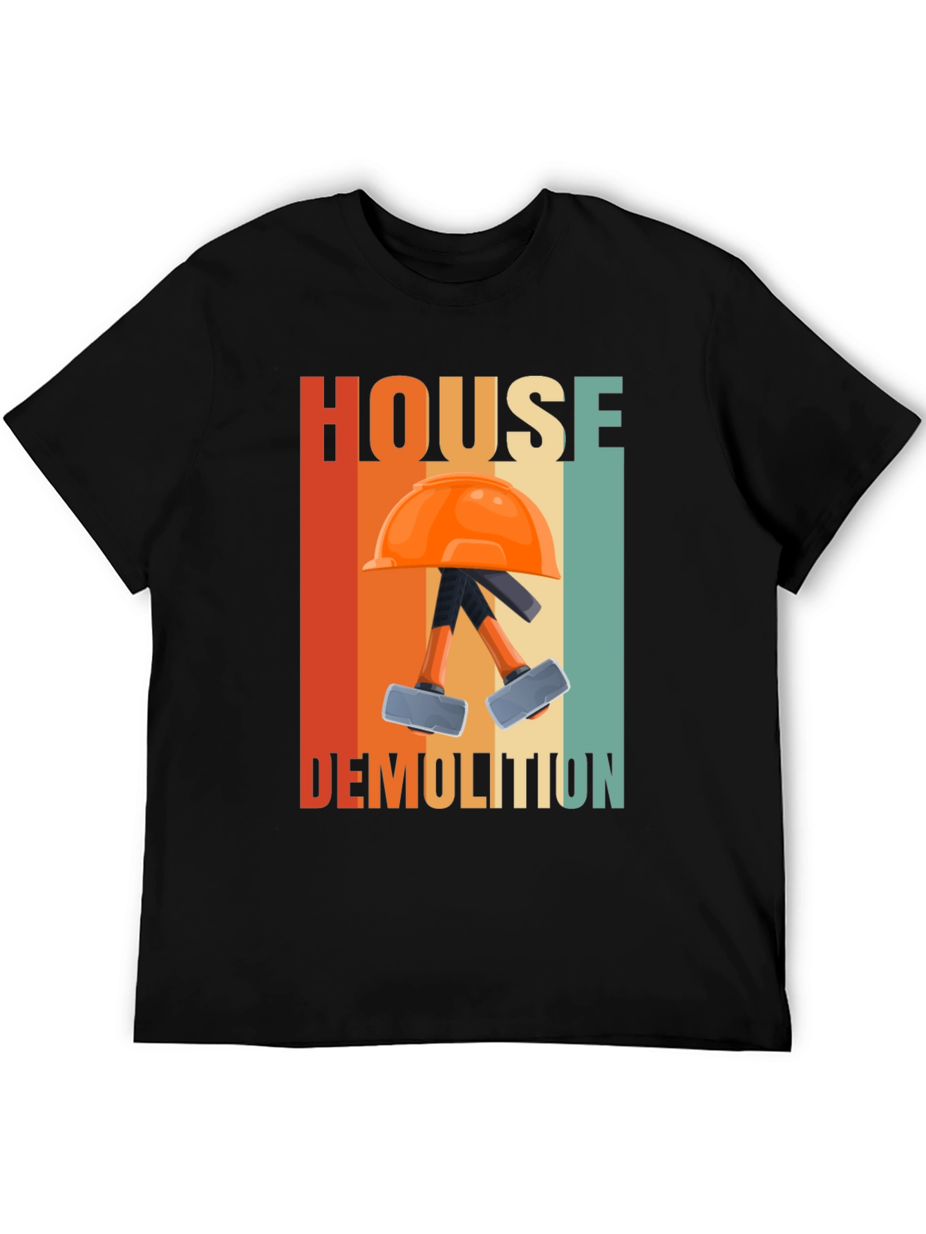House Demolition T-Shirt - Retro Construction Tee