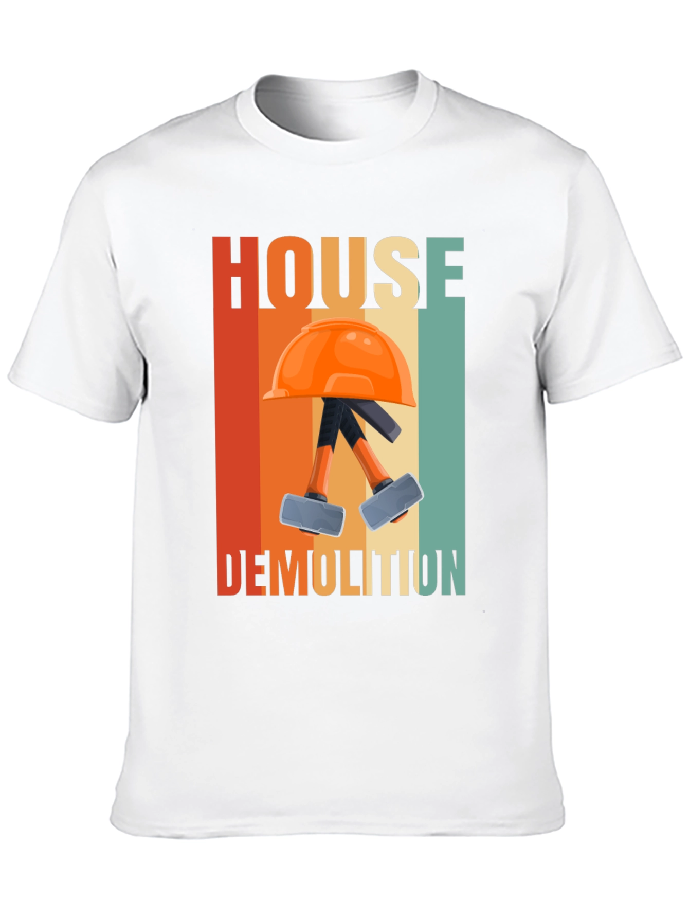 House Demolition T-Shirt - Retro Construction Tee