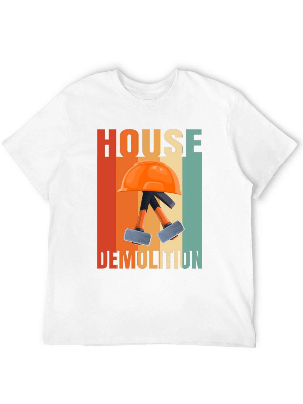 House Demolition T-Shirt - Retro Construction Tee