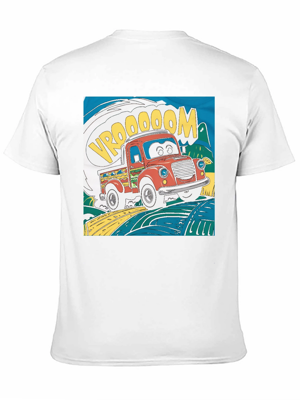 Cartoon Truck Graphic Tee