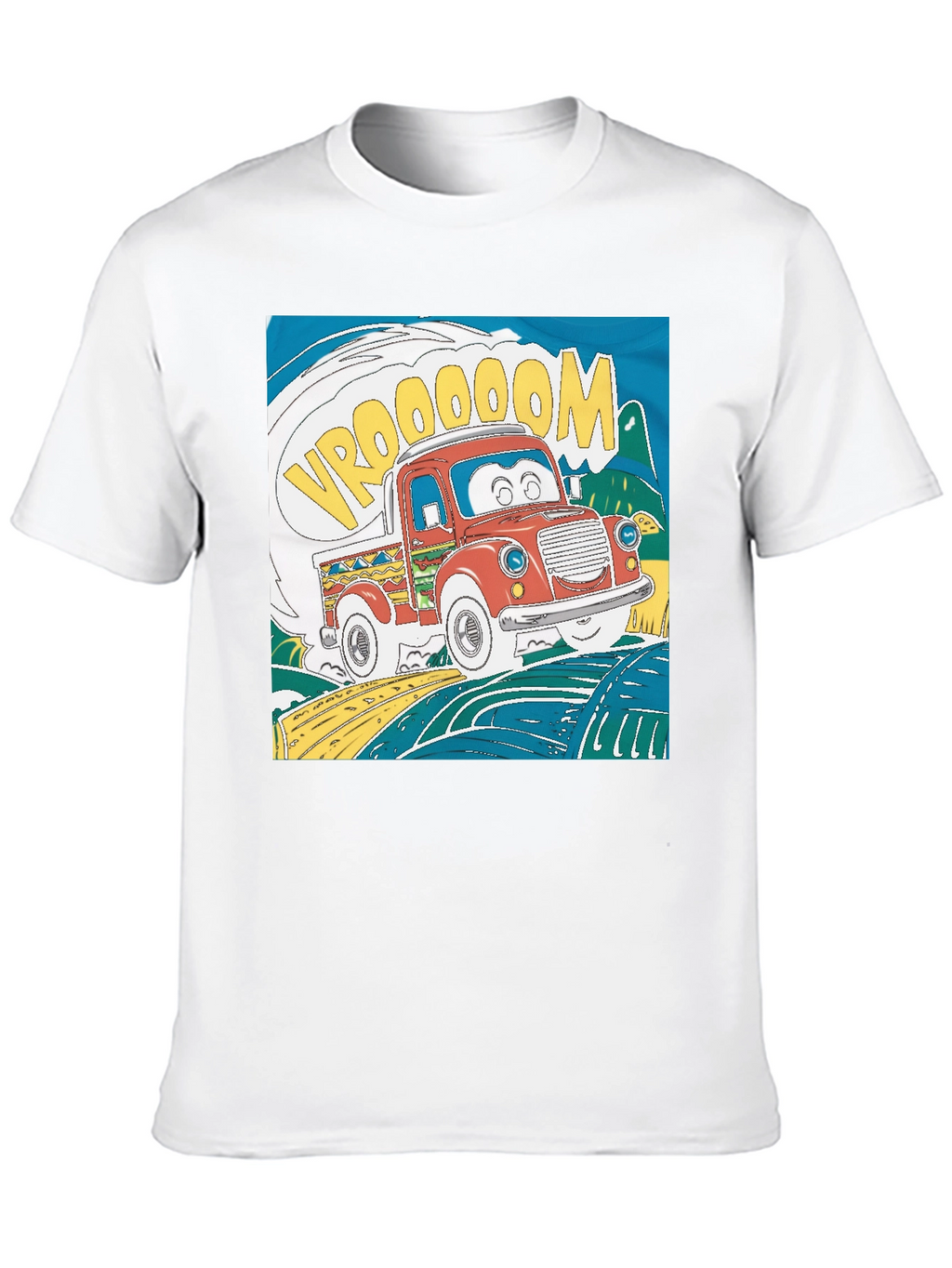 Cartoon Truck Graphic Tee