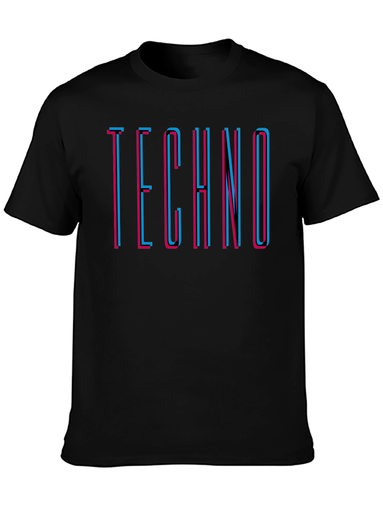 Retro Techno Graphic T-Shirt - Stylish Music Tee