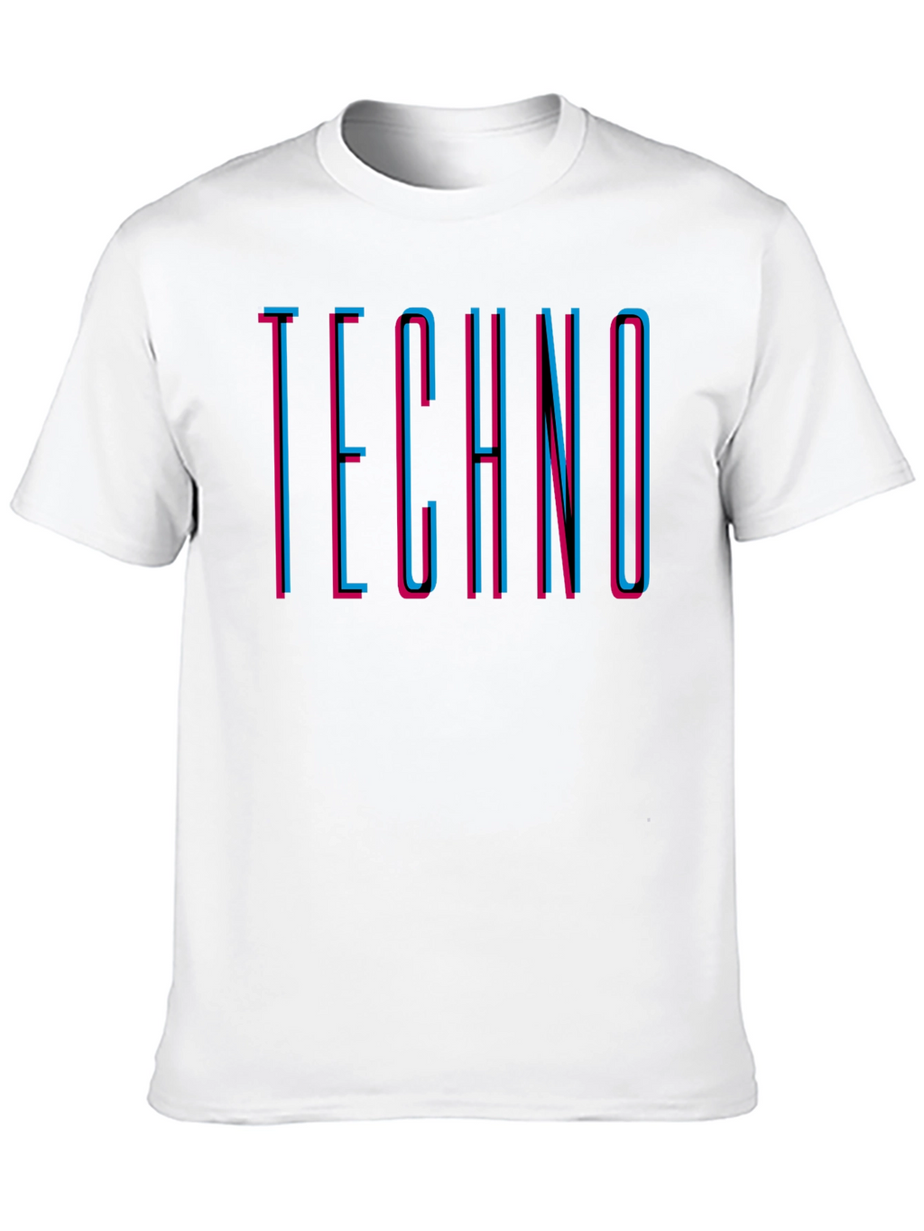 Retro Techno Graphic T-Shirt - Stylish Music Tee