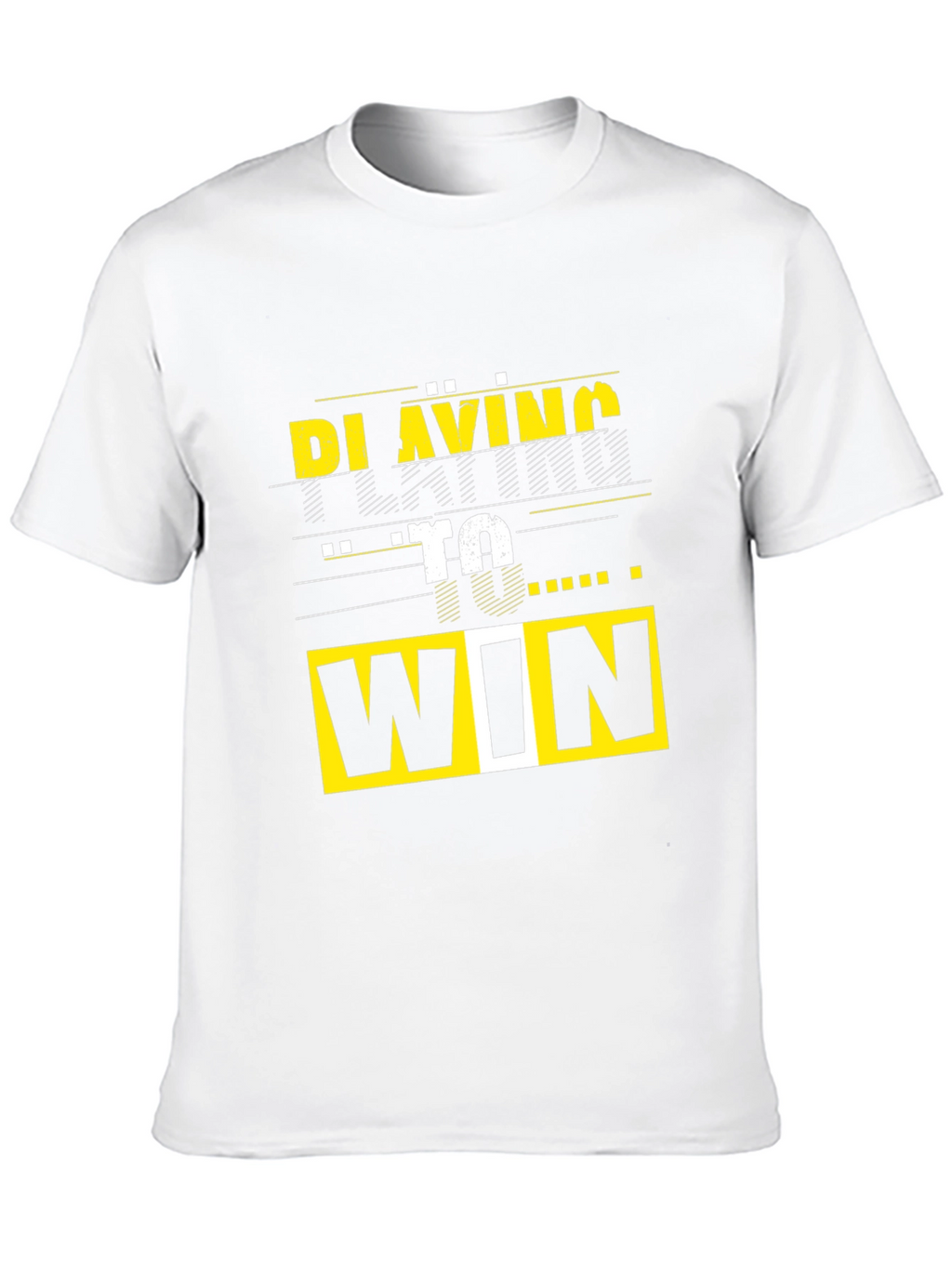 Playing To Win Graphic Tee - Black T-Shirt