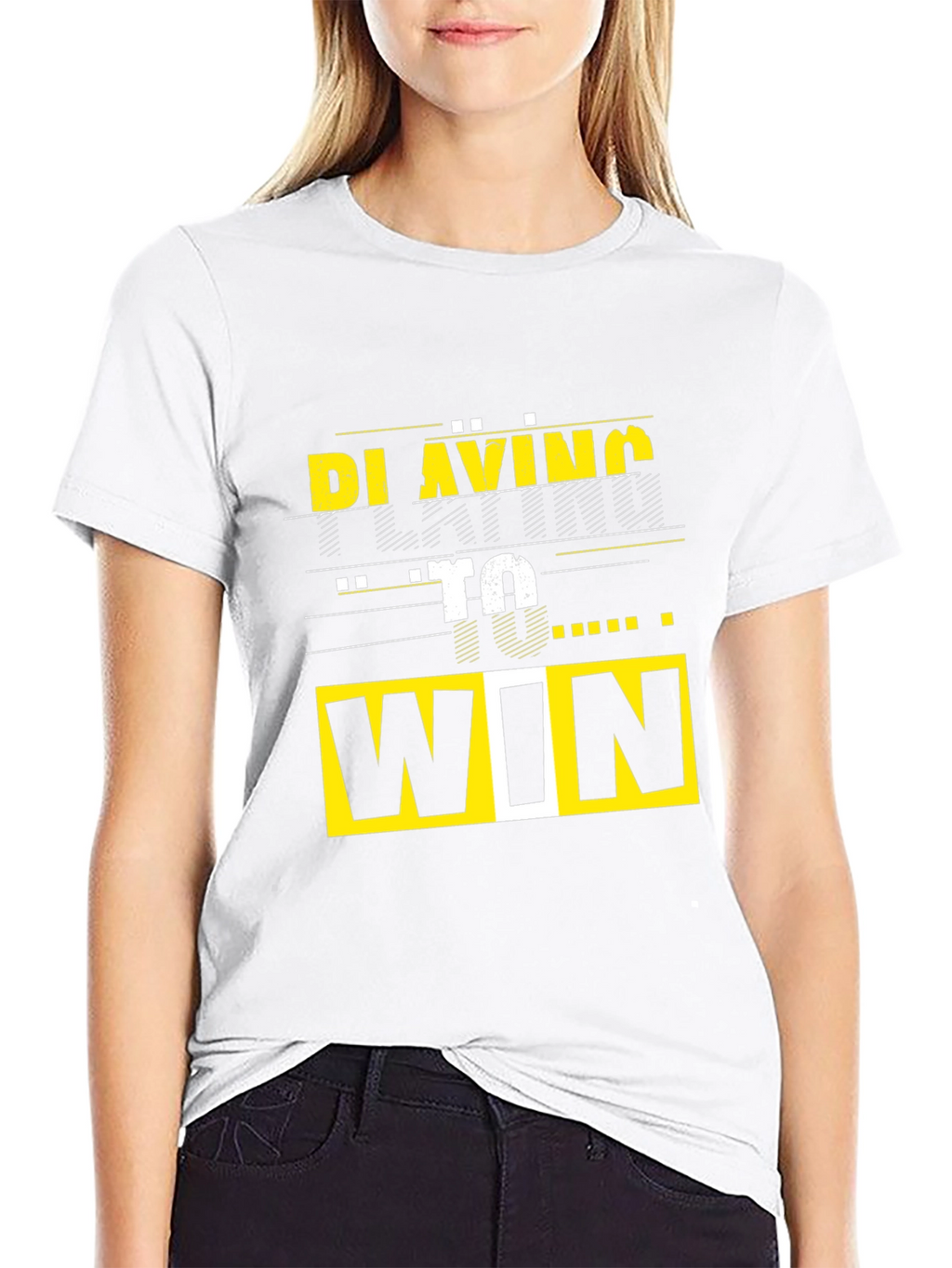 Playing To Win Graphic Tee - Black T-Shirt