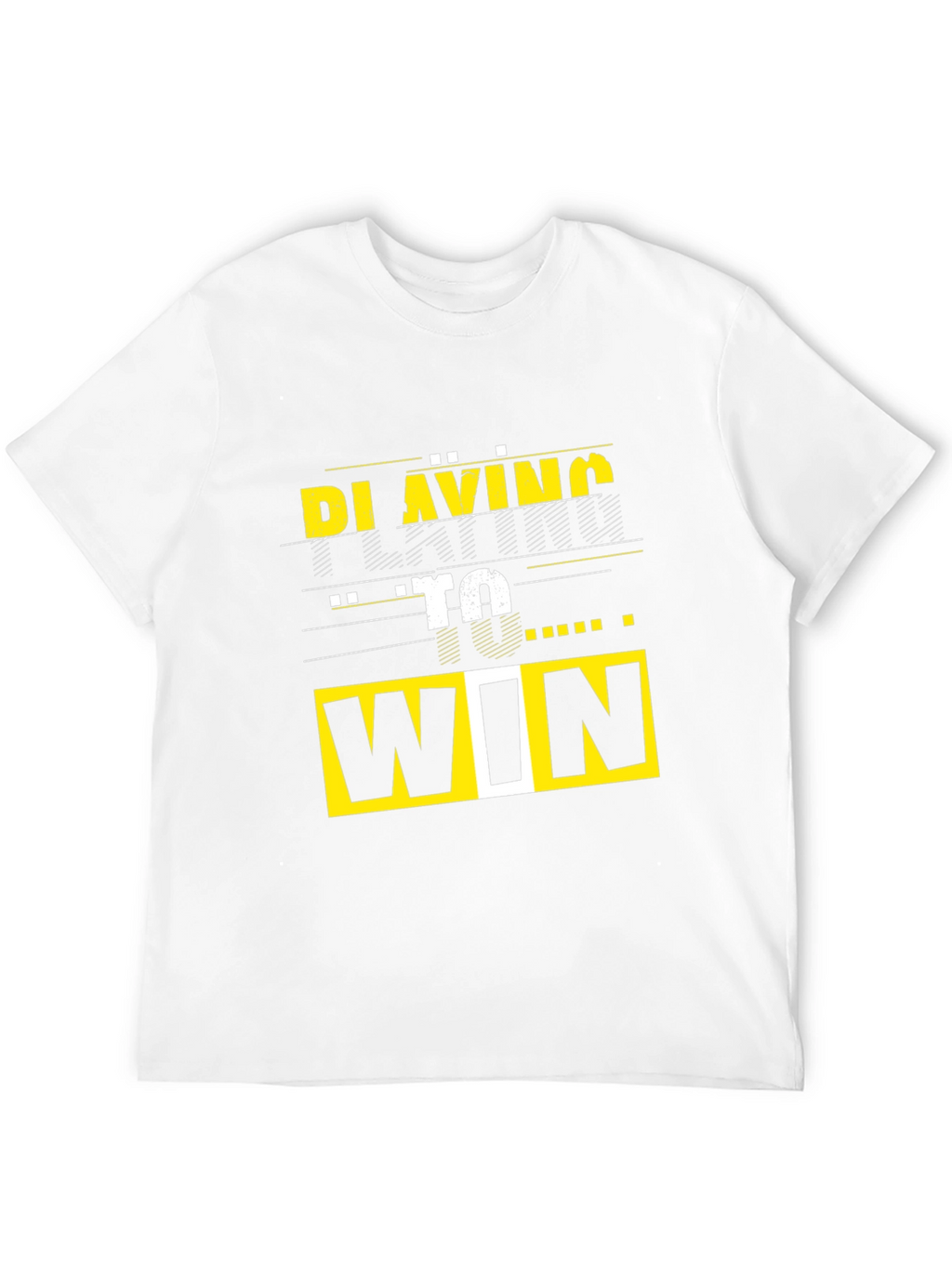 Playing To Win Graphic Tee - Black T-Shirt