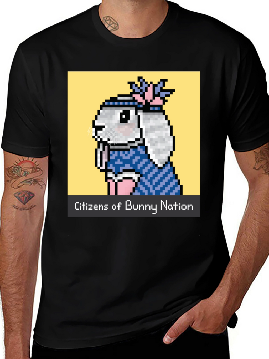 Bunny Nation Graphic Tee