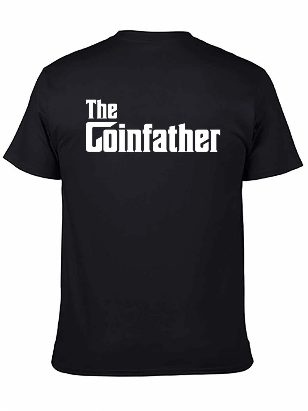The Coinfather Black T-Shirt - Crypto Humor Tee