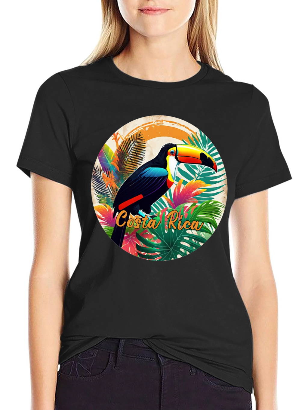 Costa Rica Toucan Graphic T-Shirt