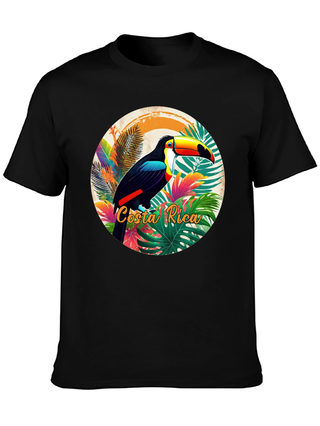 Costa Rica Toucan Graphic T-Shirt