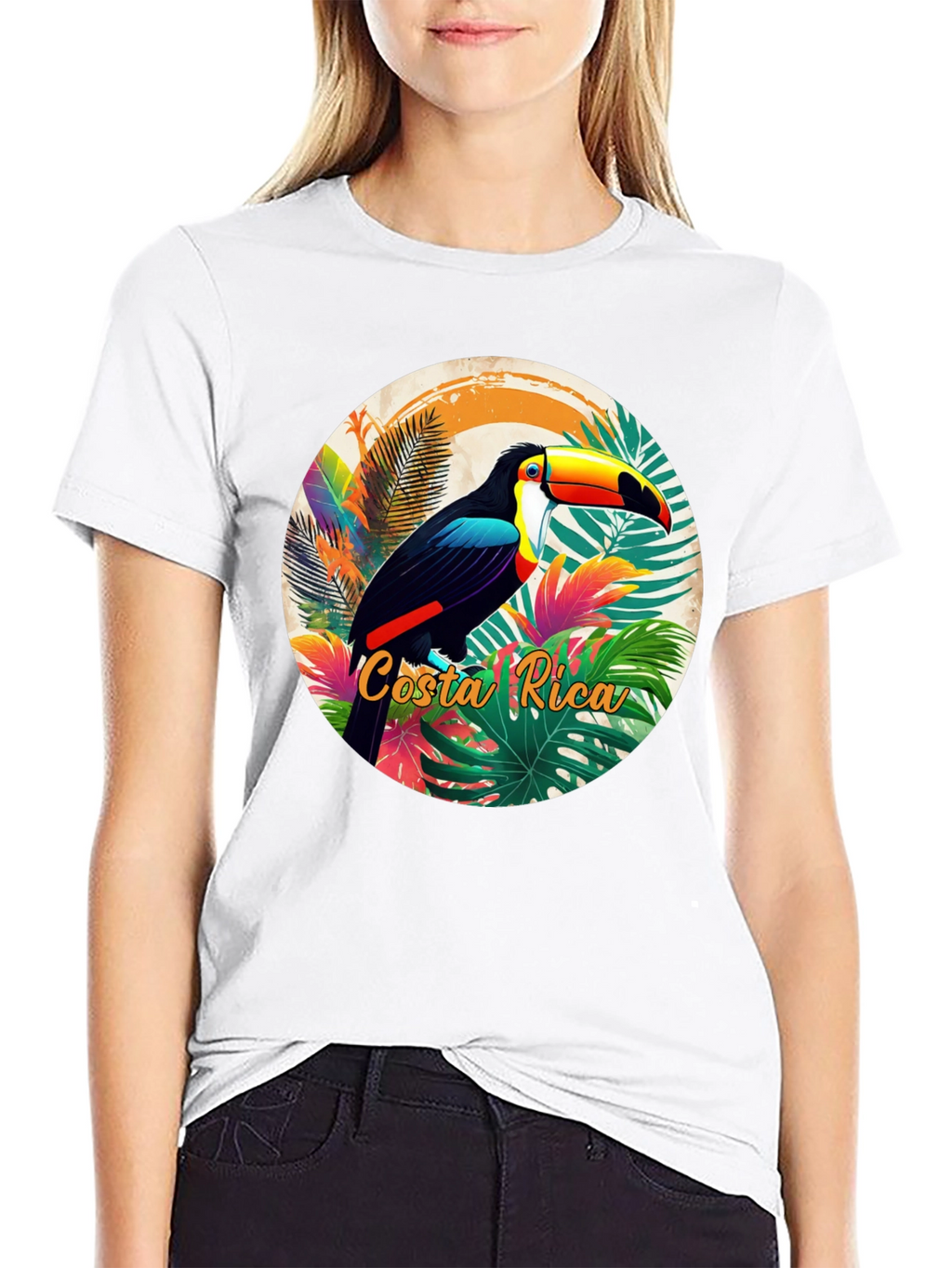 Costa Rica Toucan Graphic T-Shirt
