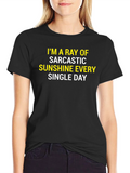 Sarcastic Sunshine Graphic Tee