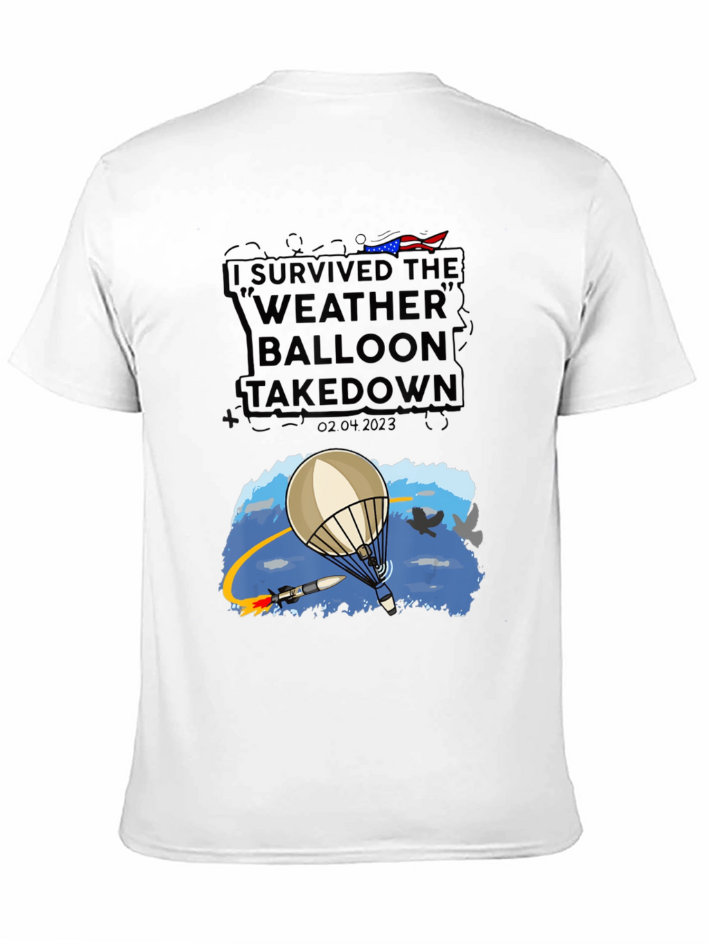 I Survived Weather Balloon Takedown Tee
