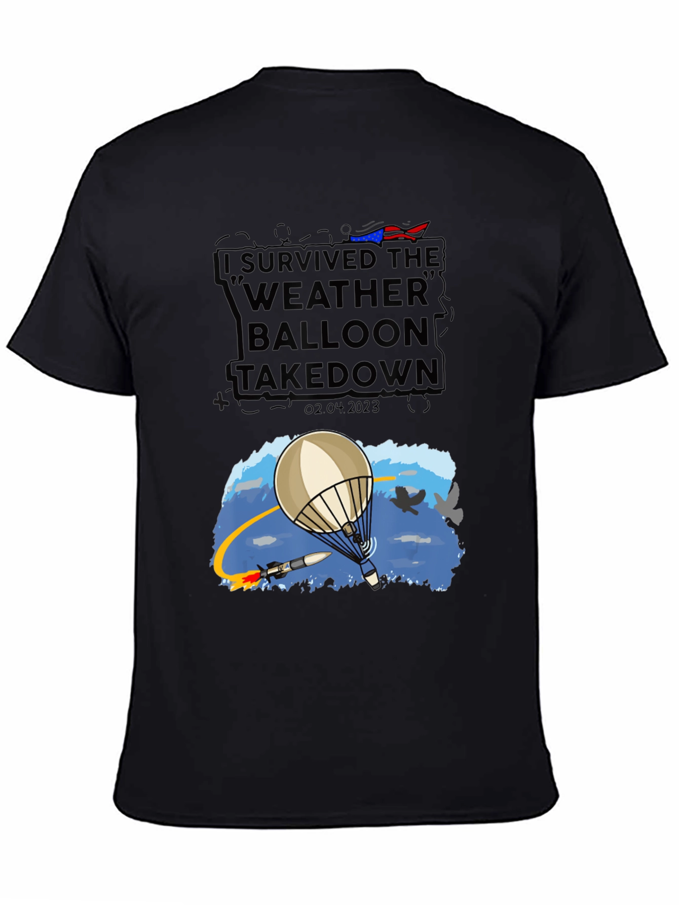 I Survived Weather Balloon Takedown Tee