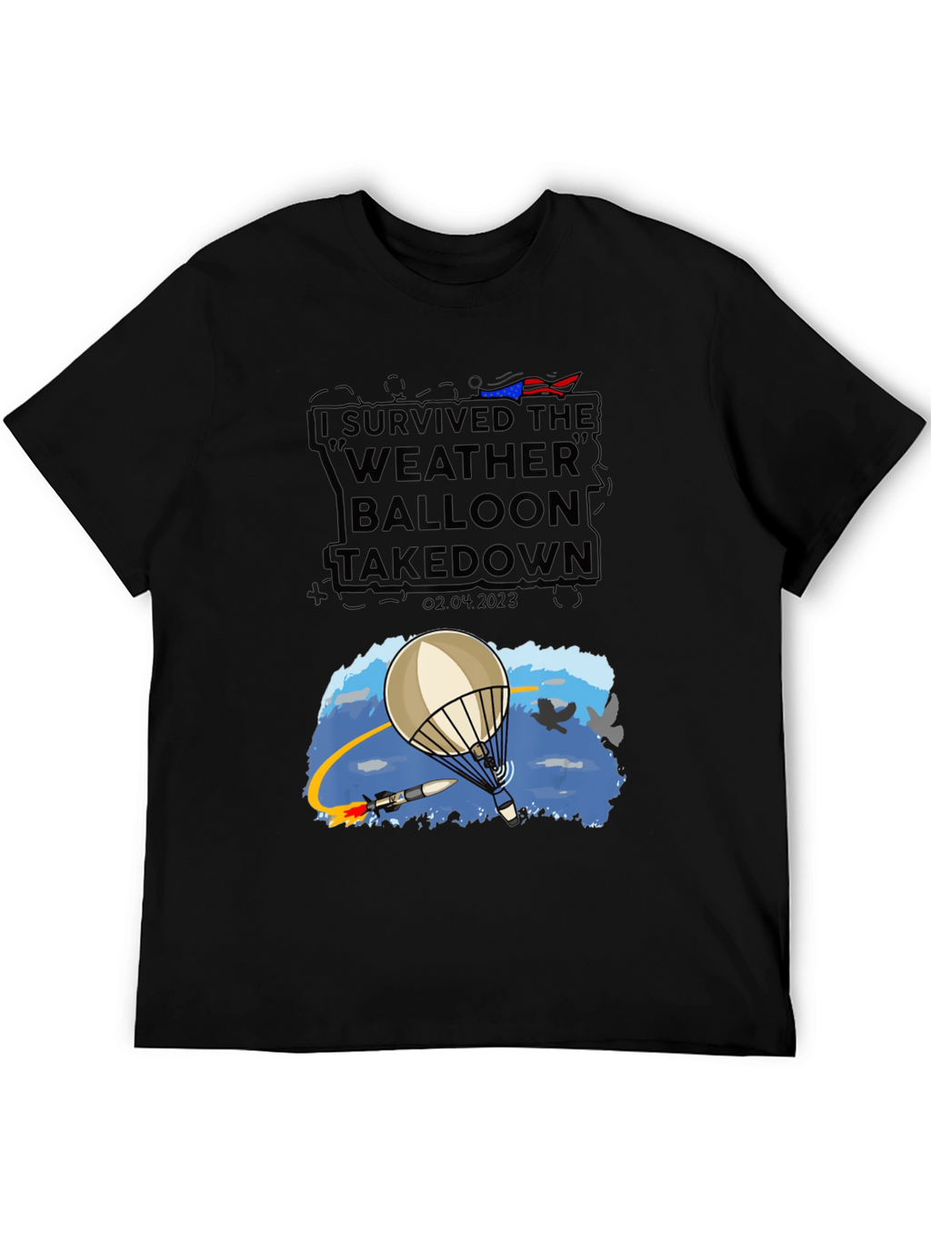 I Survived Weather Balloon Takedown Tee