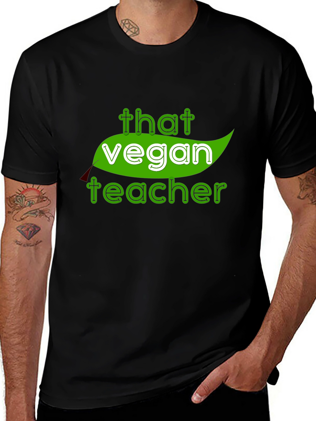 That Vegan Teacher Graphic T-Shirt