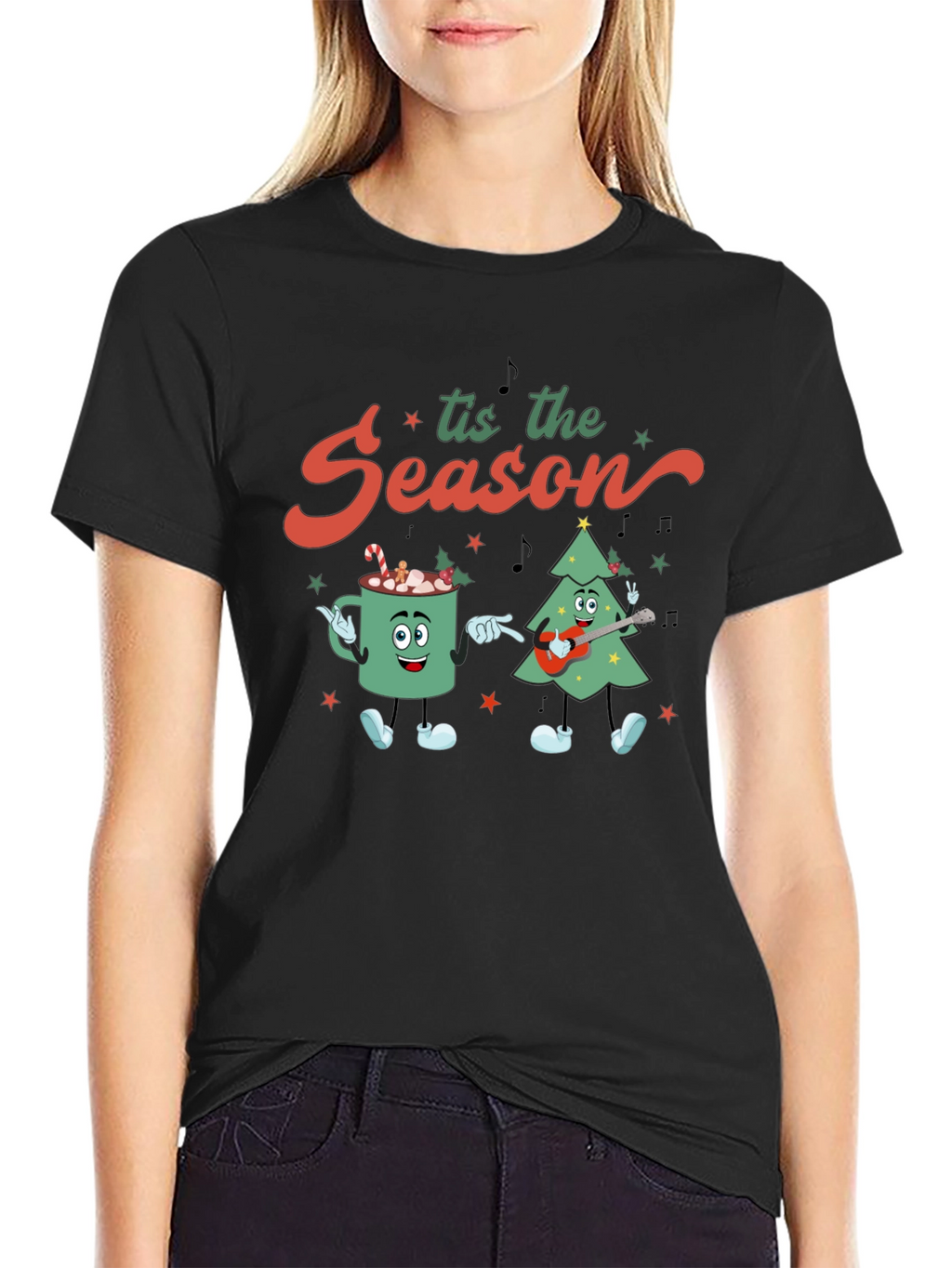 Tis the Season Christmas Graphic Tee