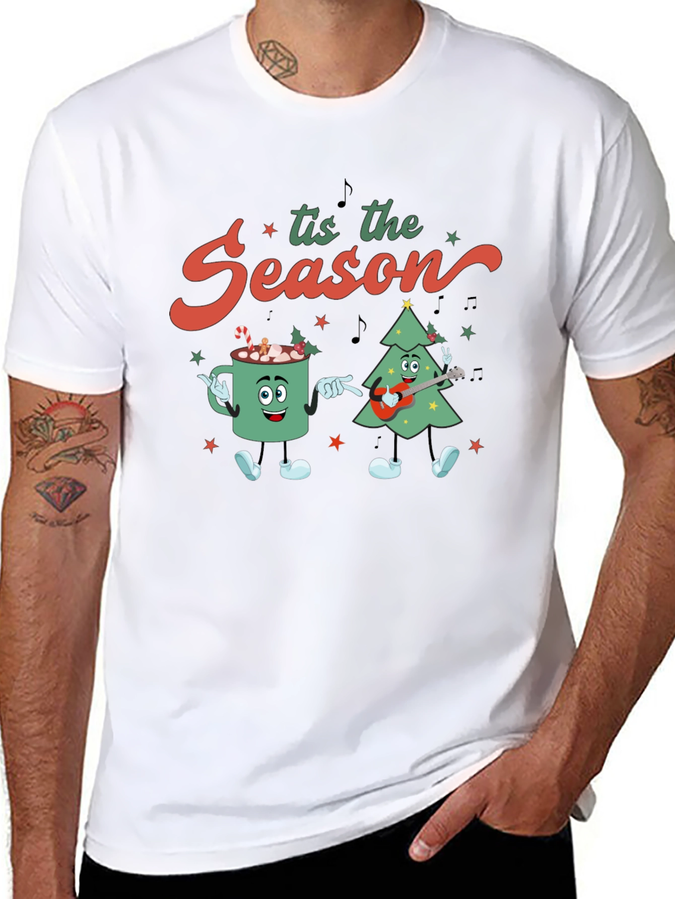 Tis the Season Christmas Graphic Tee