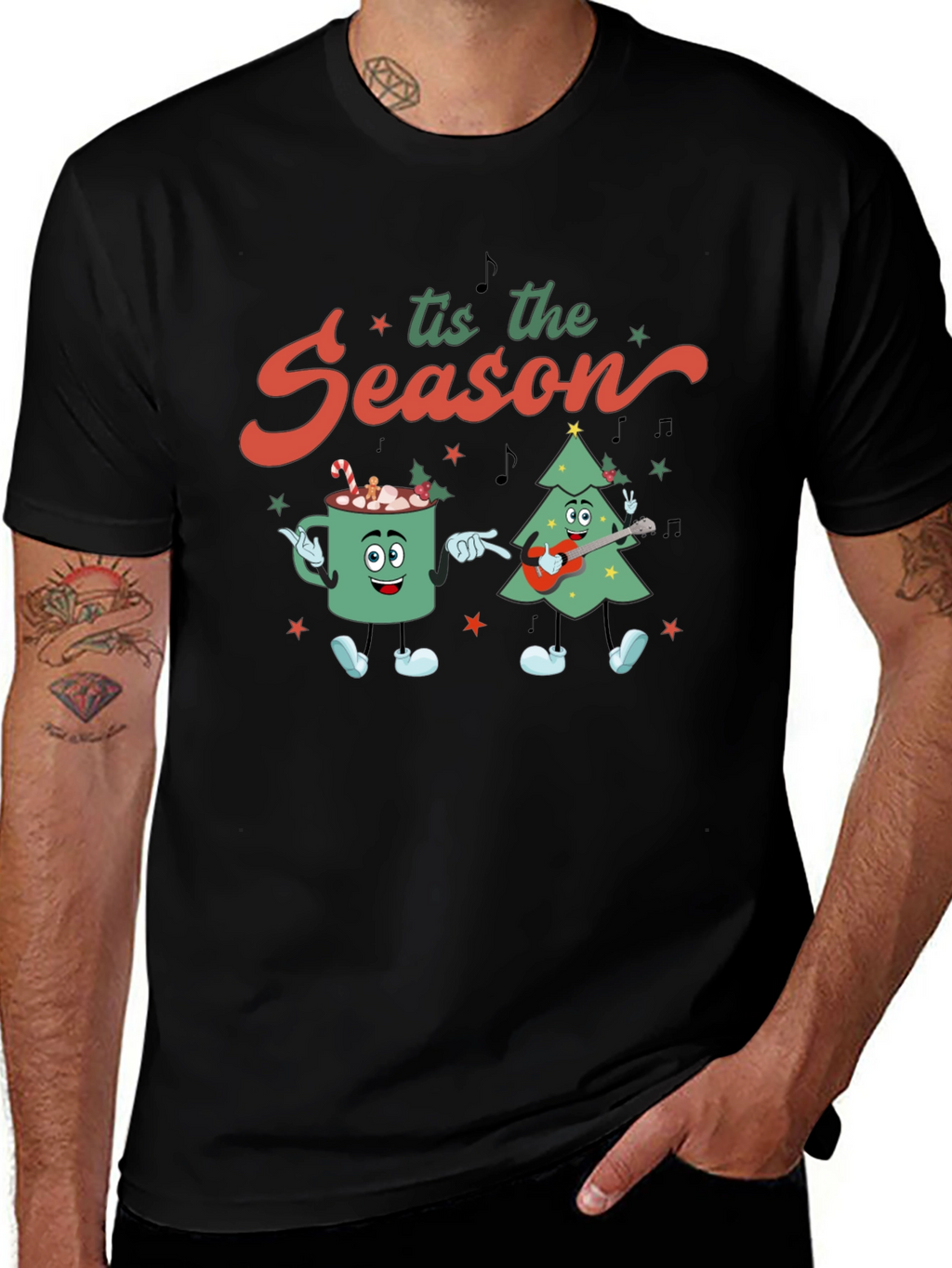 Tis the Season Christmas Graphic Tee
