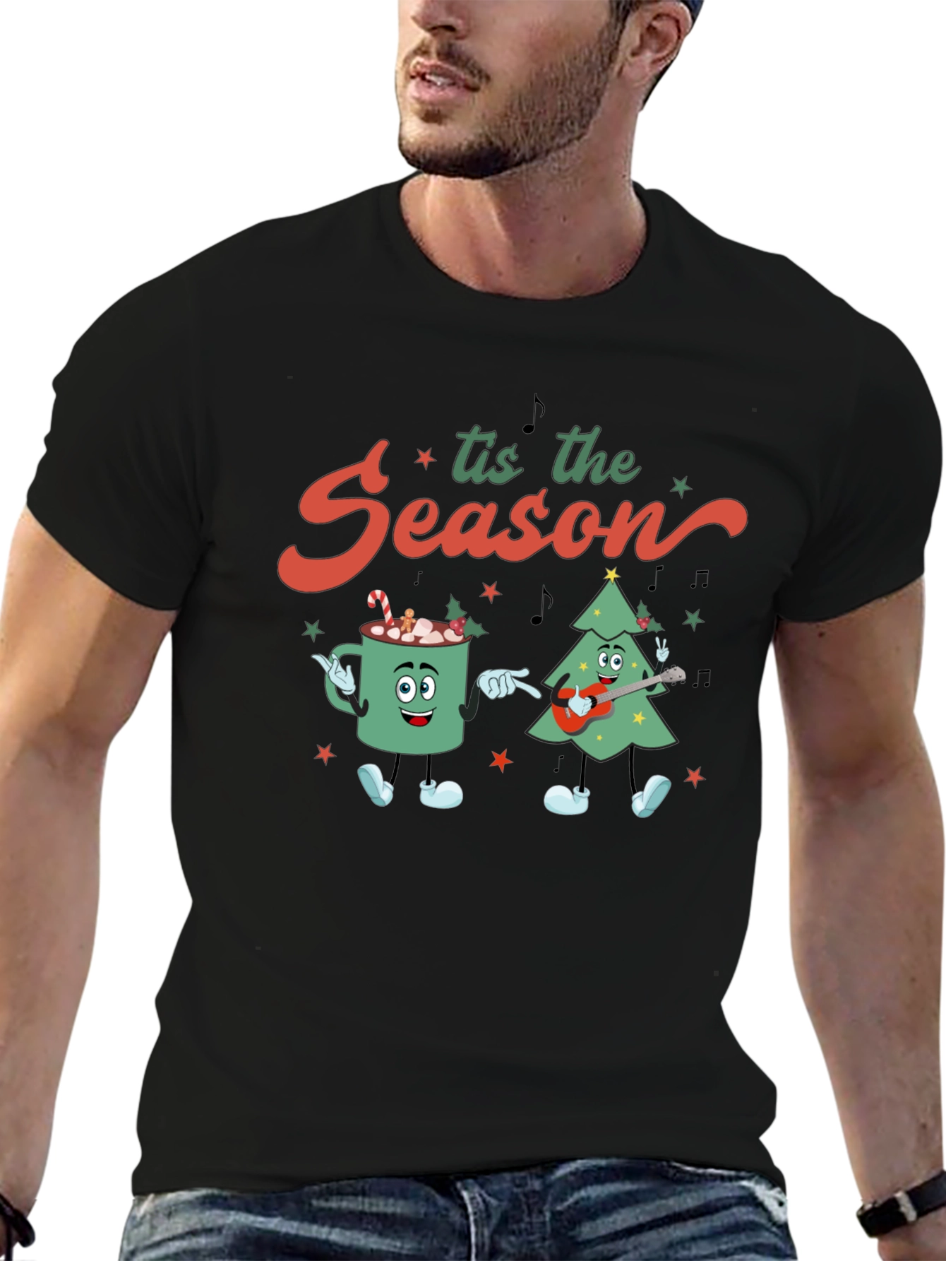 Tis the Season Christmas Graphic Tee