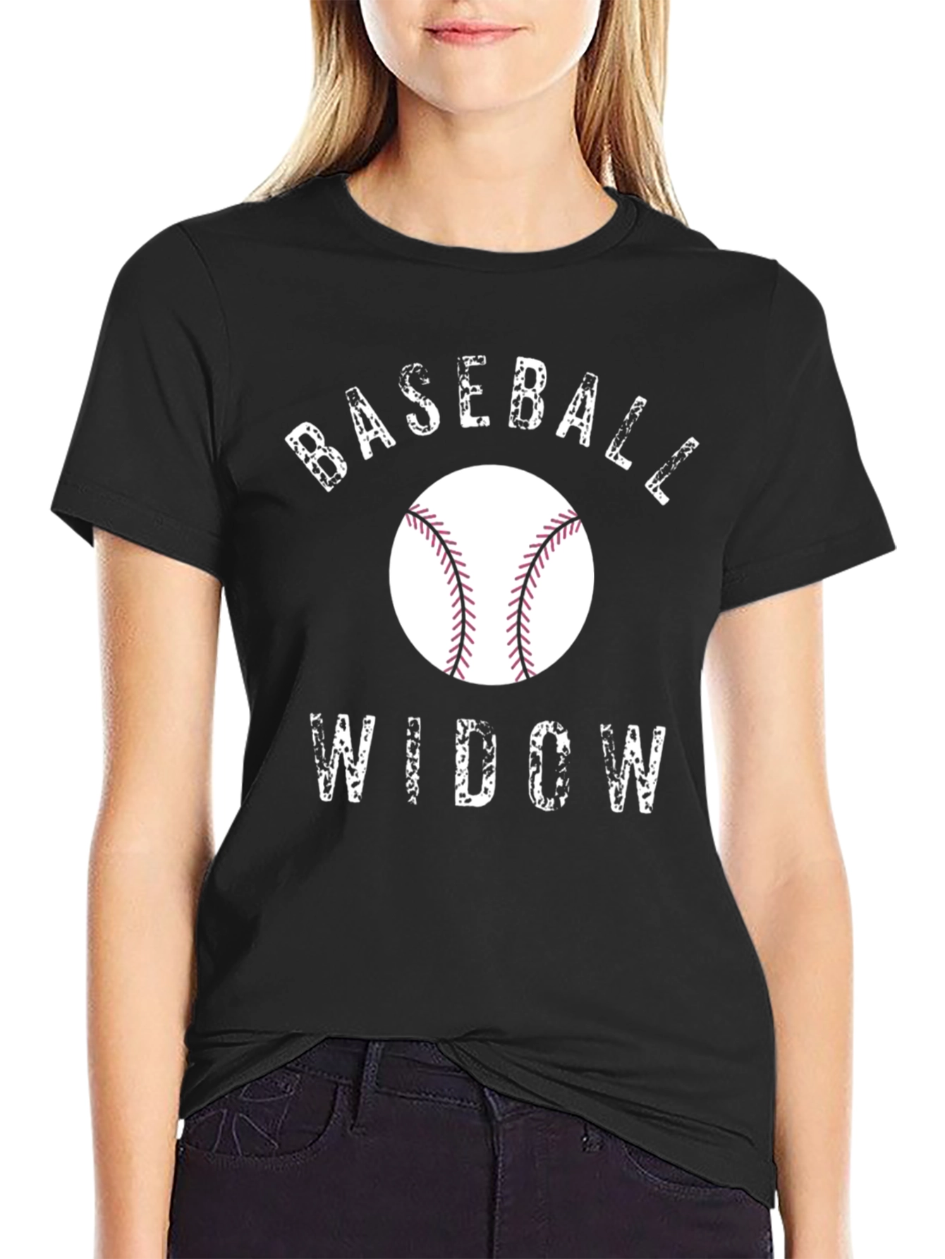 Baseball Widow T-Shirt - Perfect for Game Days