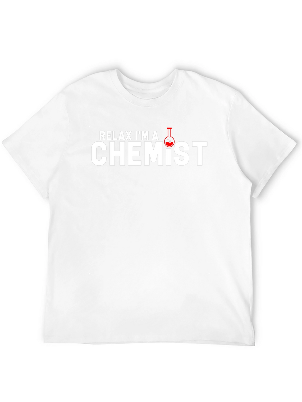 Relax Im A Chemist Black T-Shirt