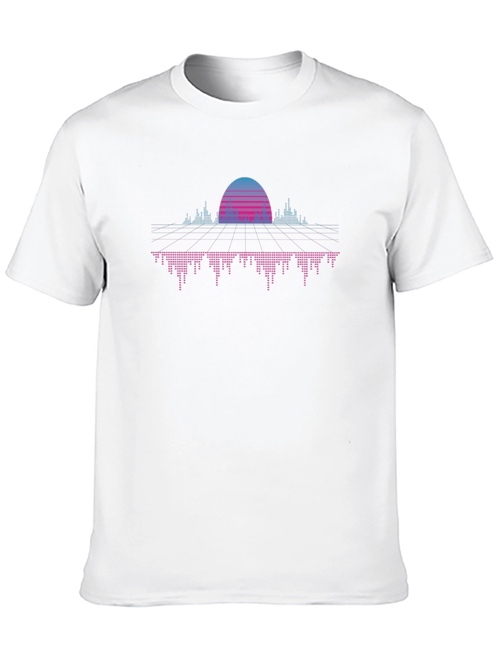 Retro Wave T-Shirt - Synthwave Sunset Graphic Tee