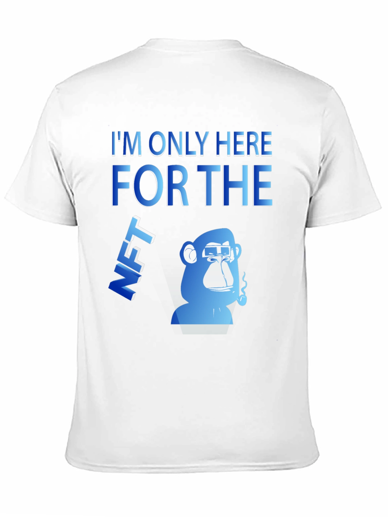 Im Only Here For The NFT Black T-Shirt