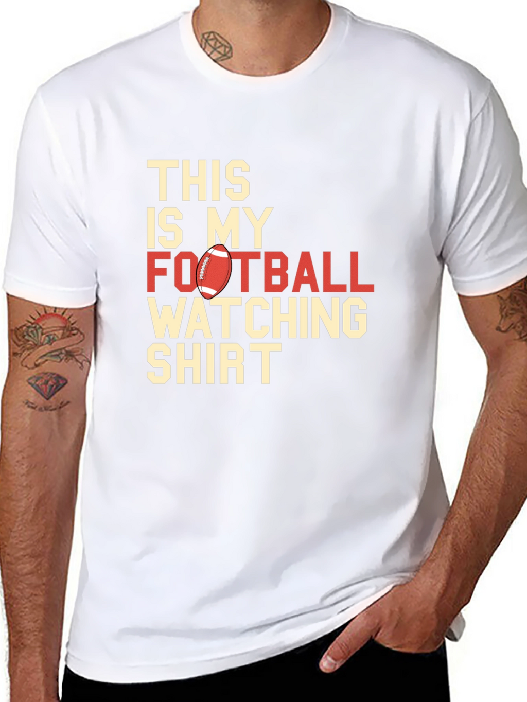 Football Watching Shirt - Game Day Comfort