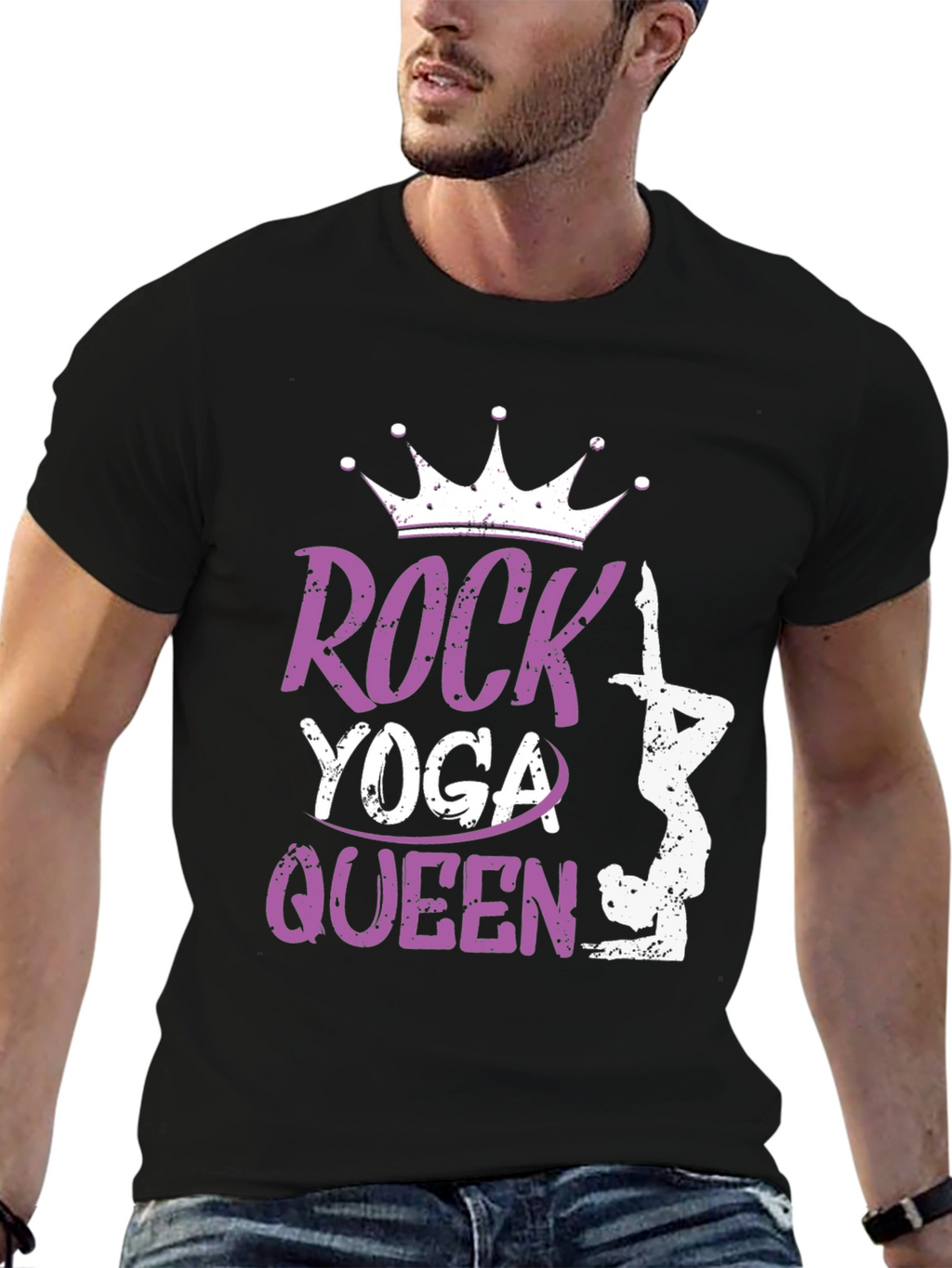 Rock Yoga Queen Graphic Tee