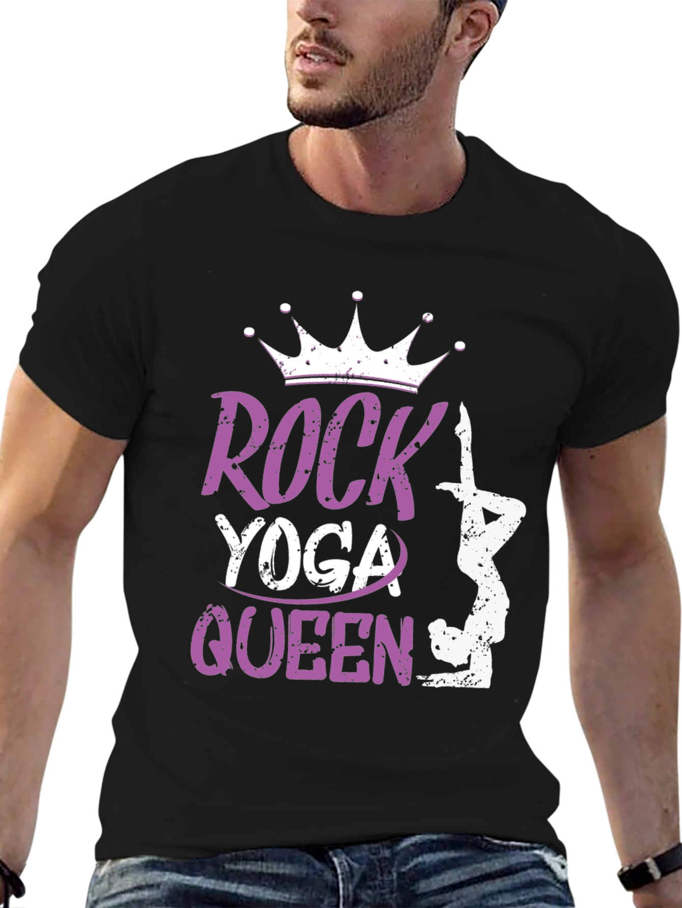 Rock Yoga Queen Graphic Tee