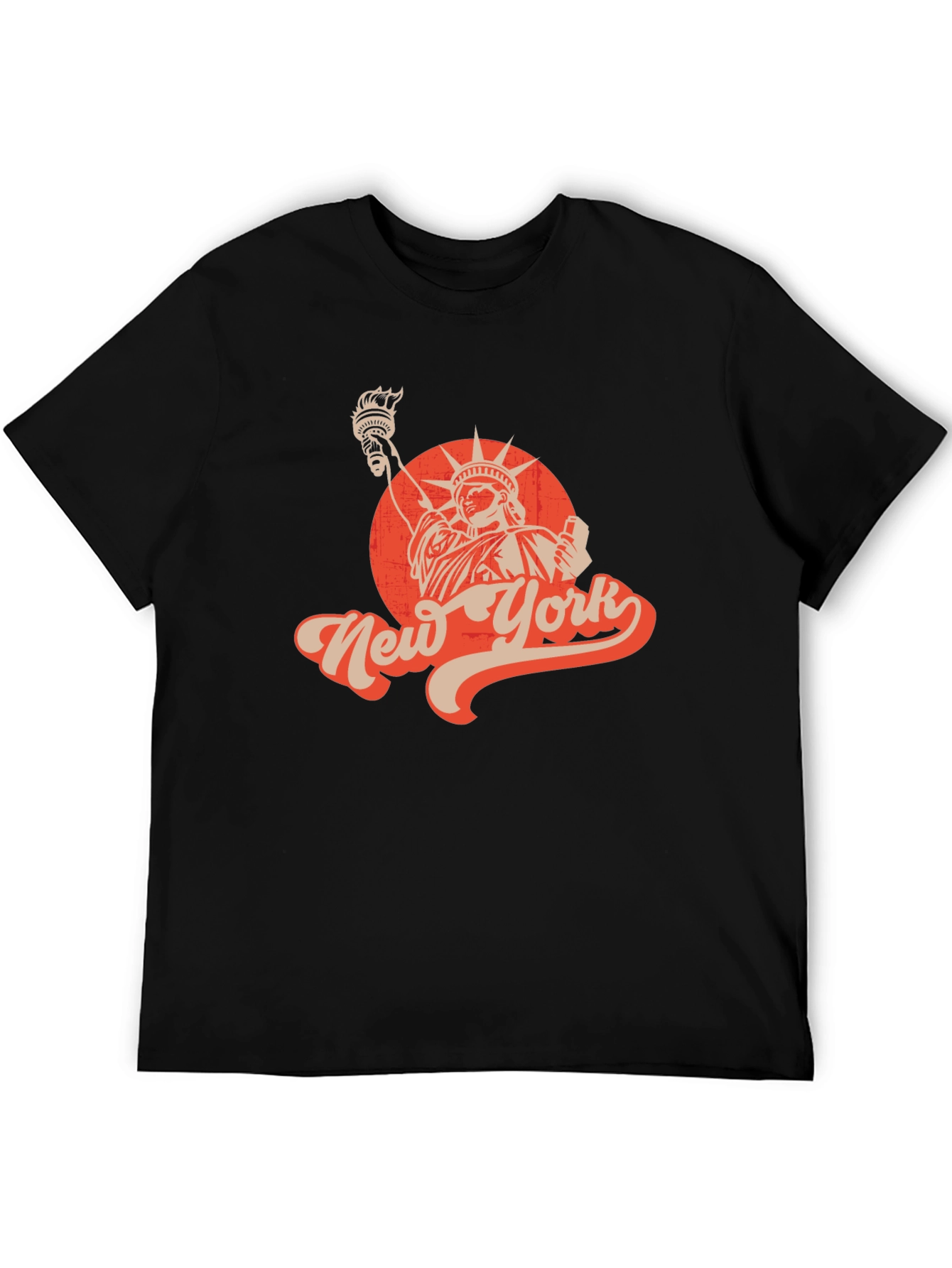 Retro New York Statue of Liberty Graphic Tee