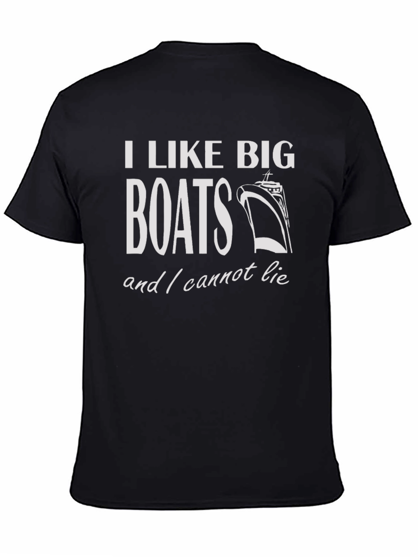 I Like Big Boats T-Shirt - Humorous Nautical Tee